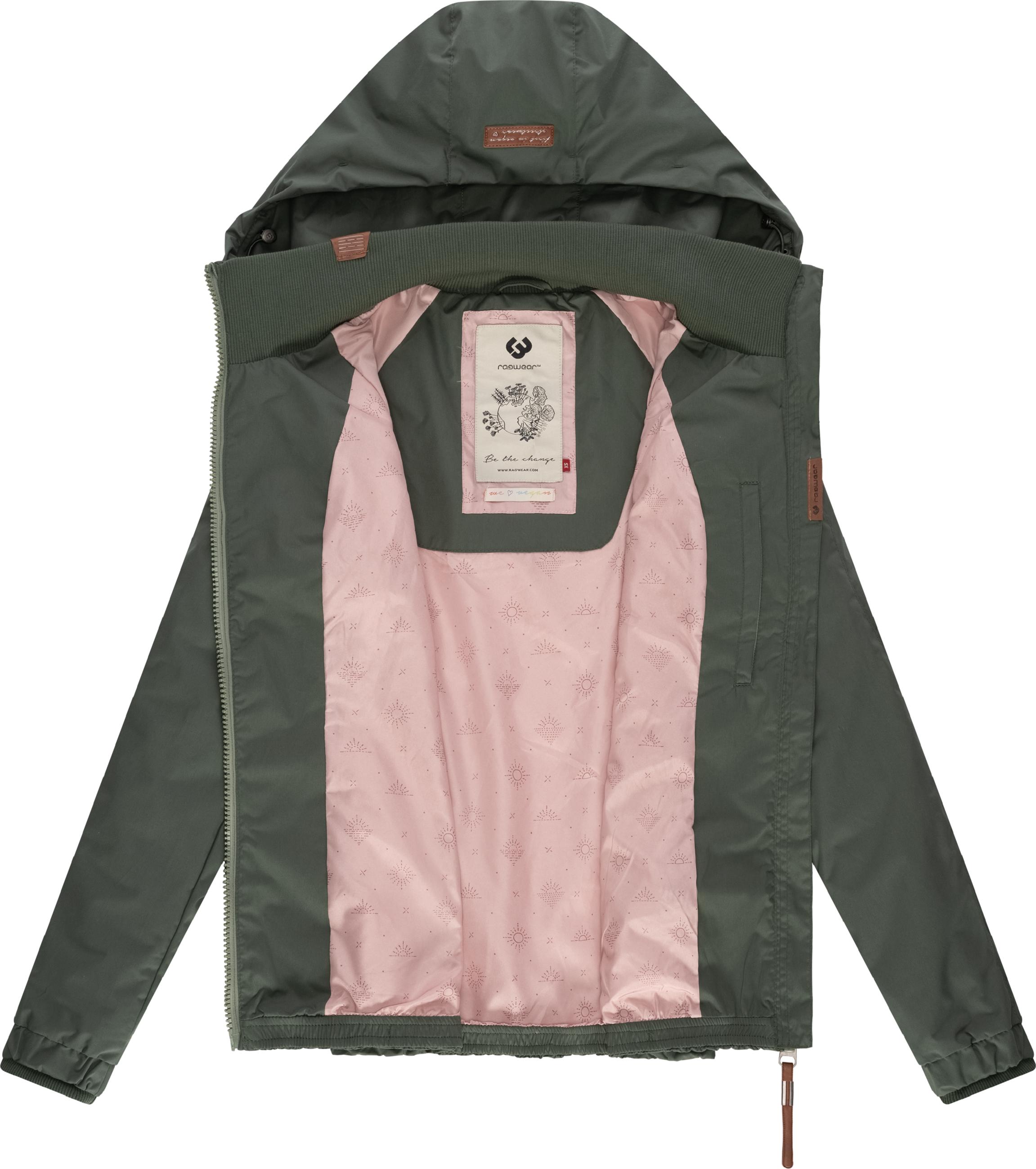 Wasserdichte Übergangsjacke mit Kapuze "Dizzie" Olive22