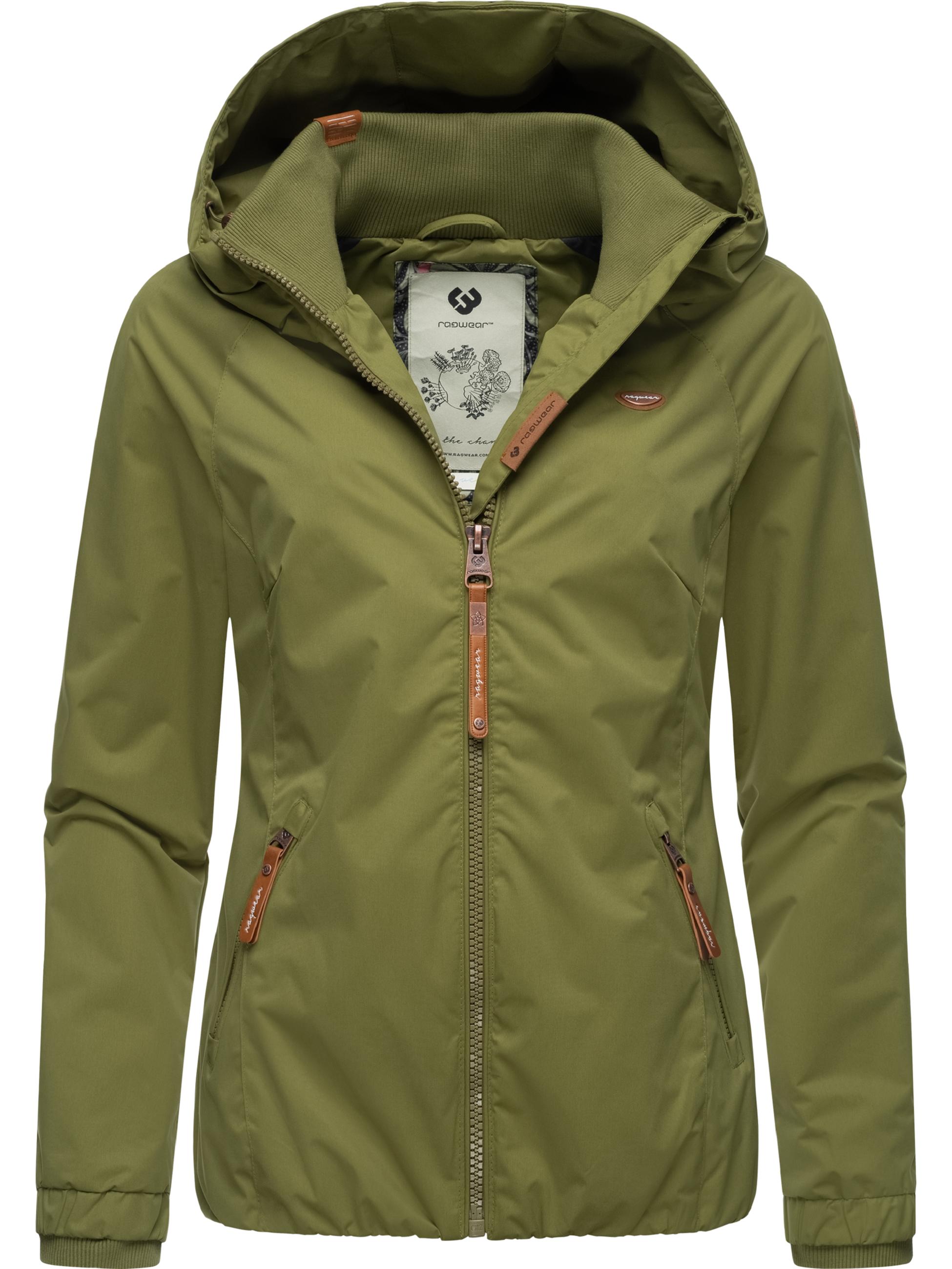 Wasserdichte Übergangsjacke mit Kapuze "Dizzie" Olive23