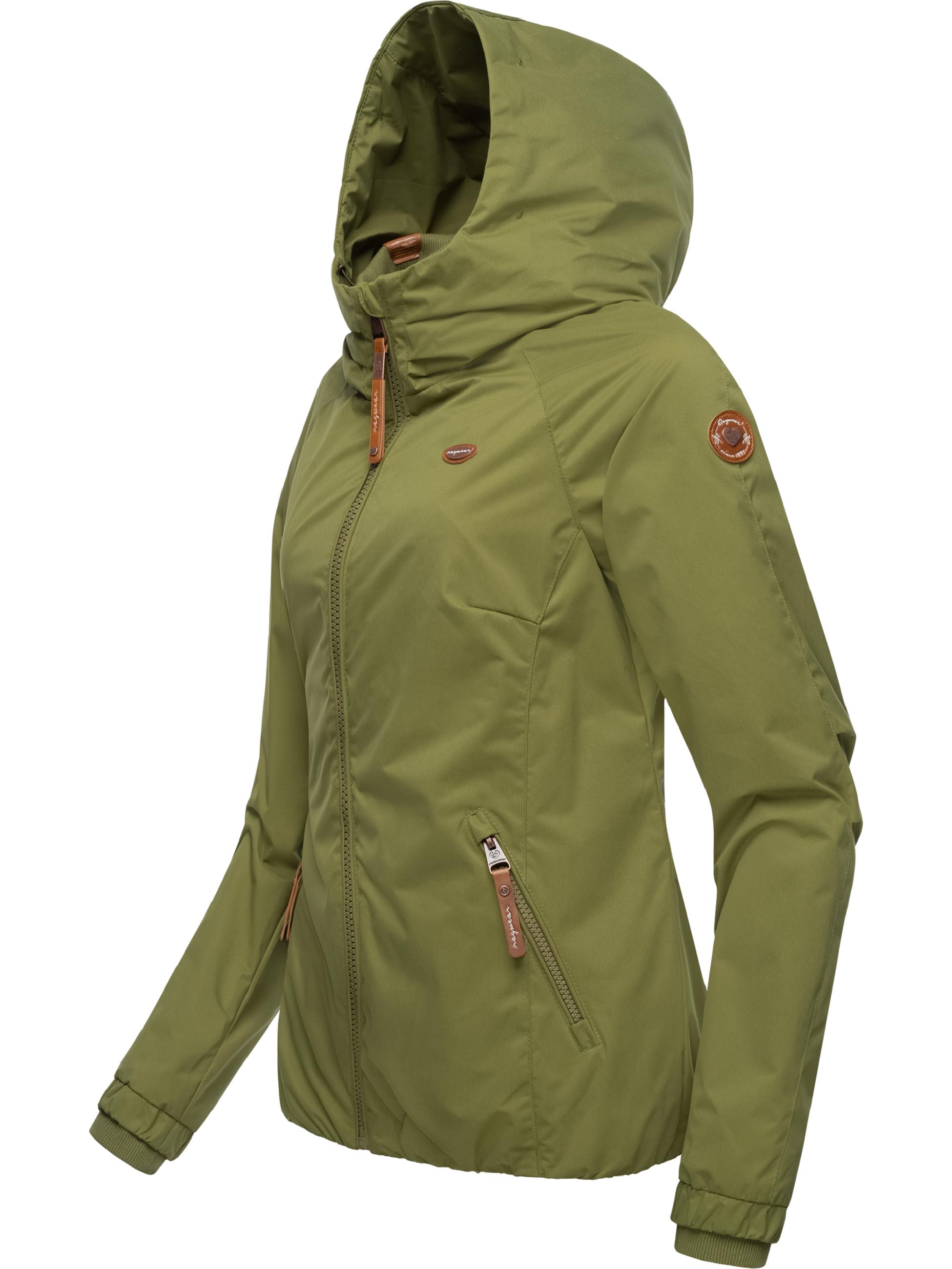 Wasserdichte Übergangsjacke mit Kapuze "Dizzie" Olive23