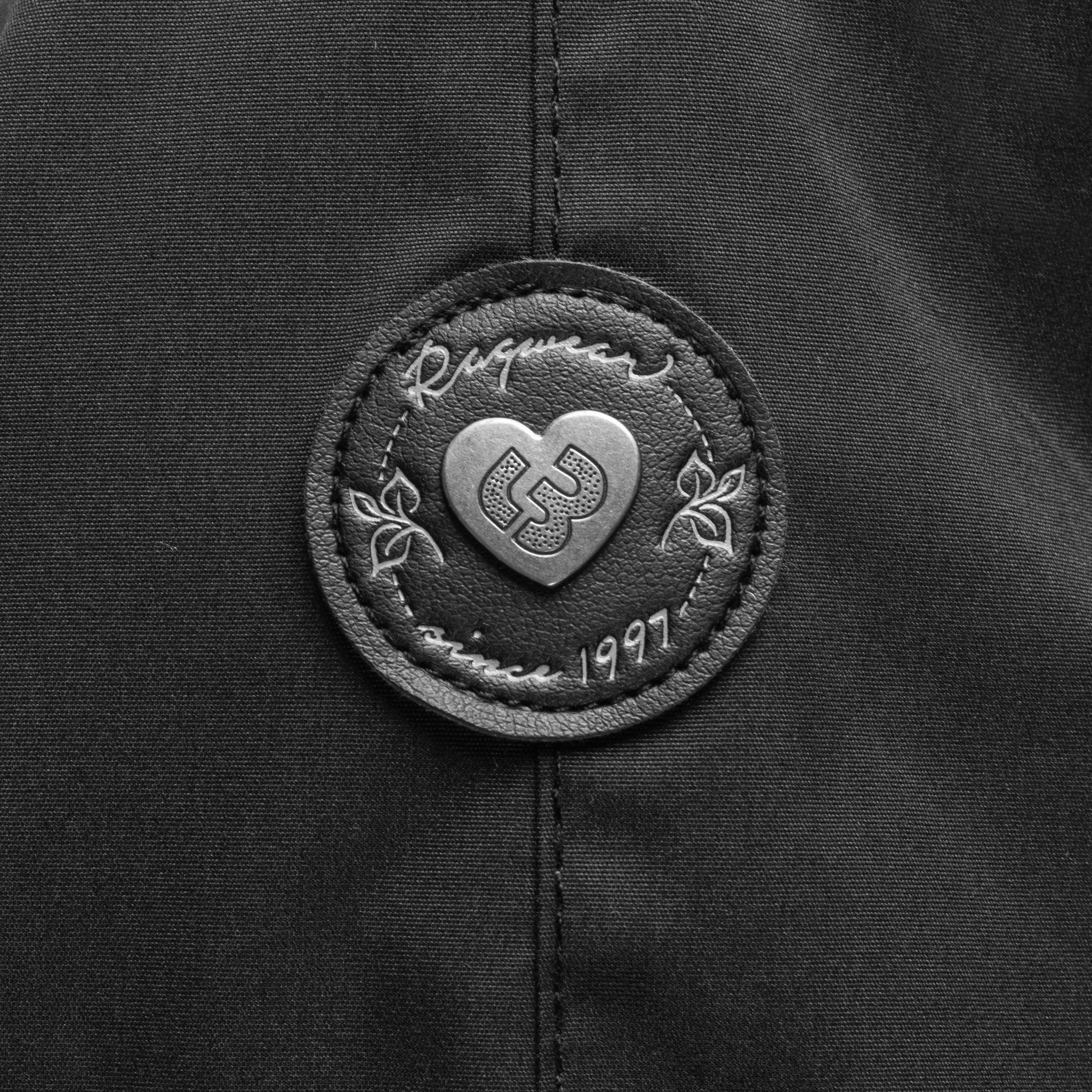 Wasserdichte Übergangsjacke mit Kapuze "Dizzie" Schwarz21