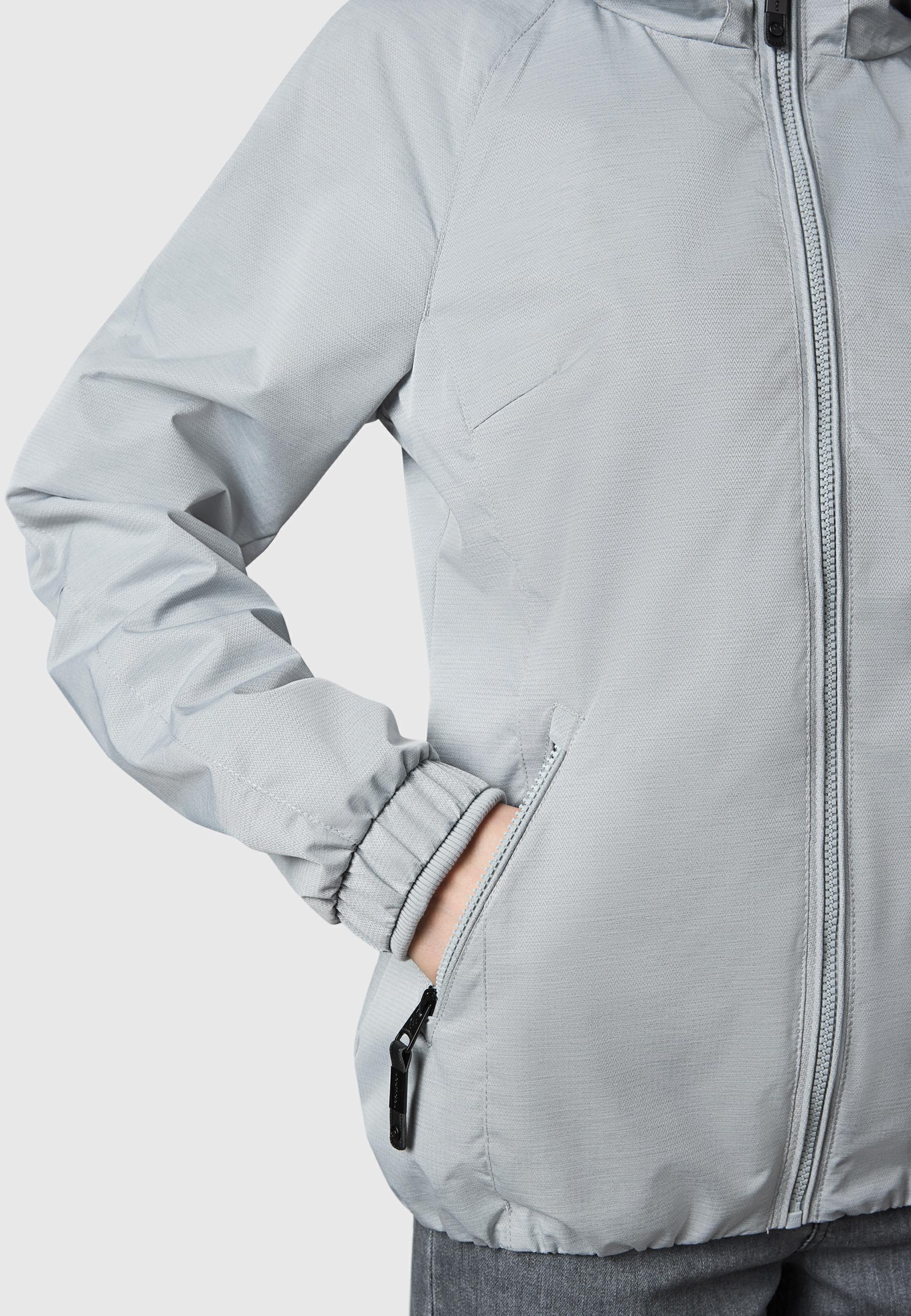 Wasserdichte Übergangsjacke mit Kapuze "Dizzie Tech" Ash26