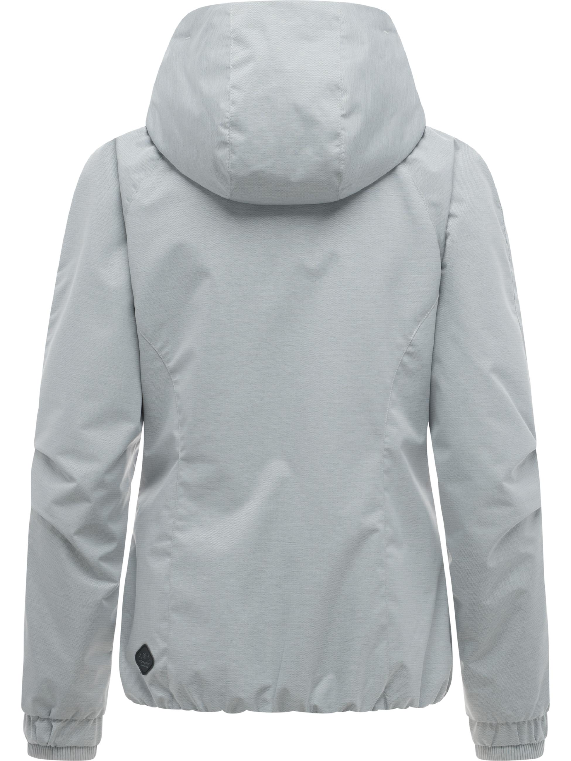 Wasserdichte Übergangsjacke mit Kapuze "Dizzie Tech" Ash26