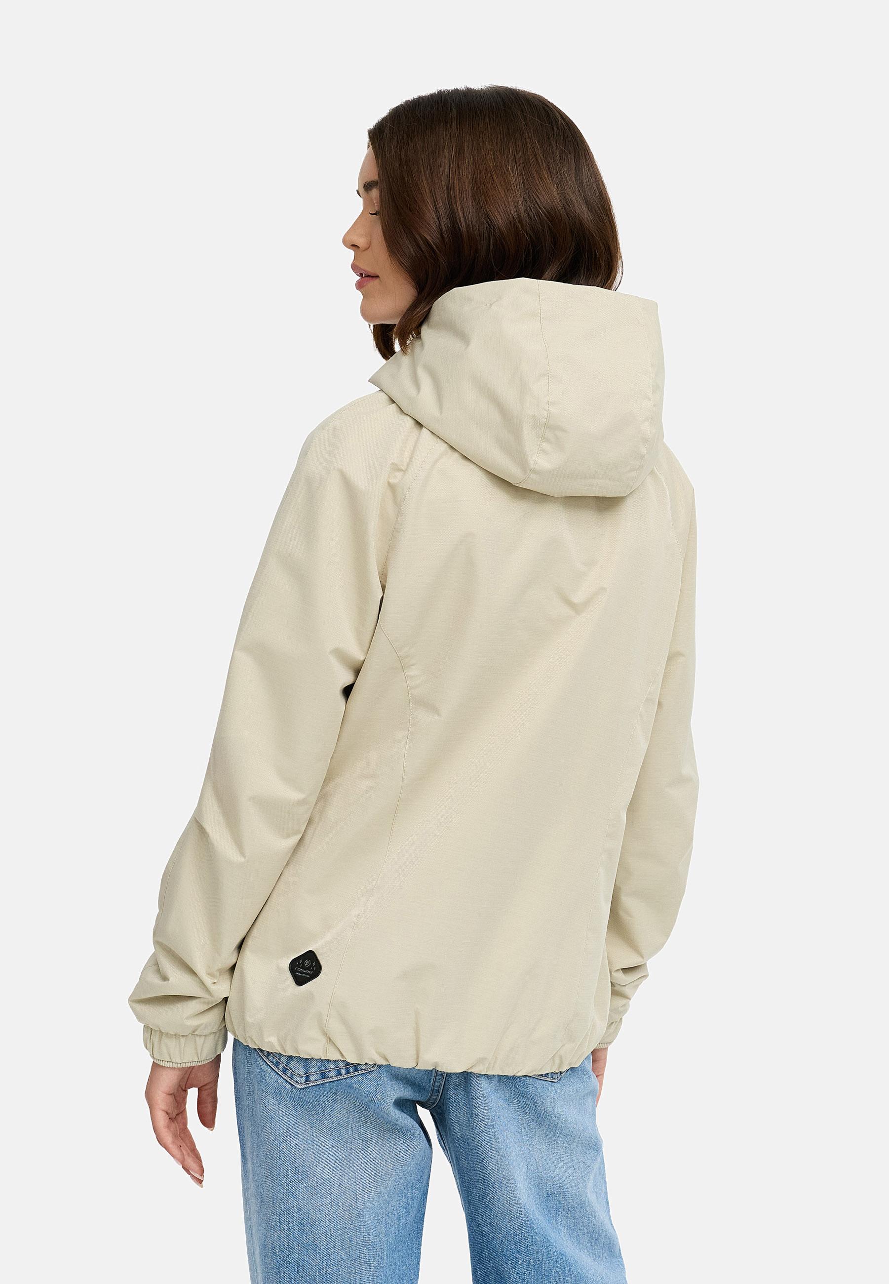 Wasserdichte Übergangsjacke mit Kapuze "Dizzie Tech" Bone025