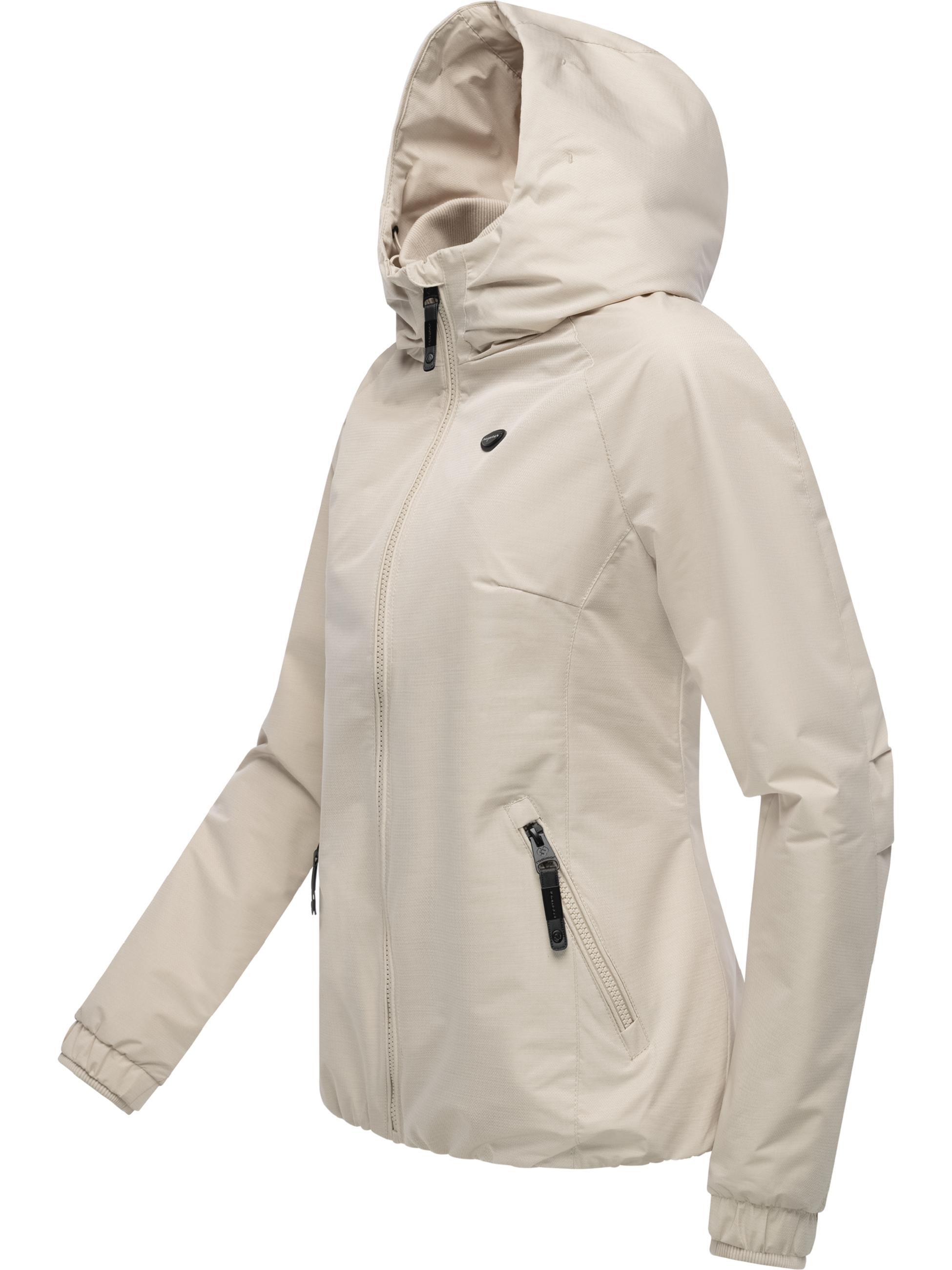 Wasserdichte Übergangsjacke mit Kapuze "Dizzie Tech" Bone025