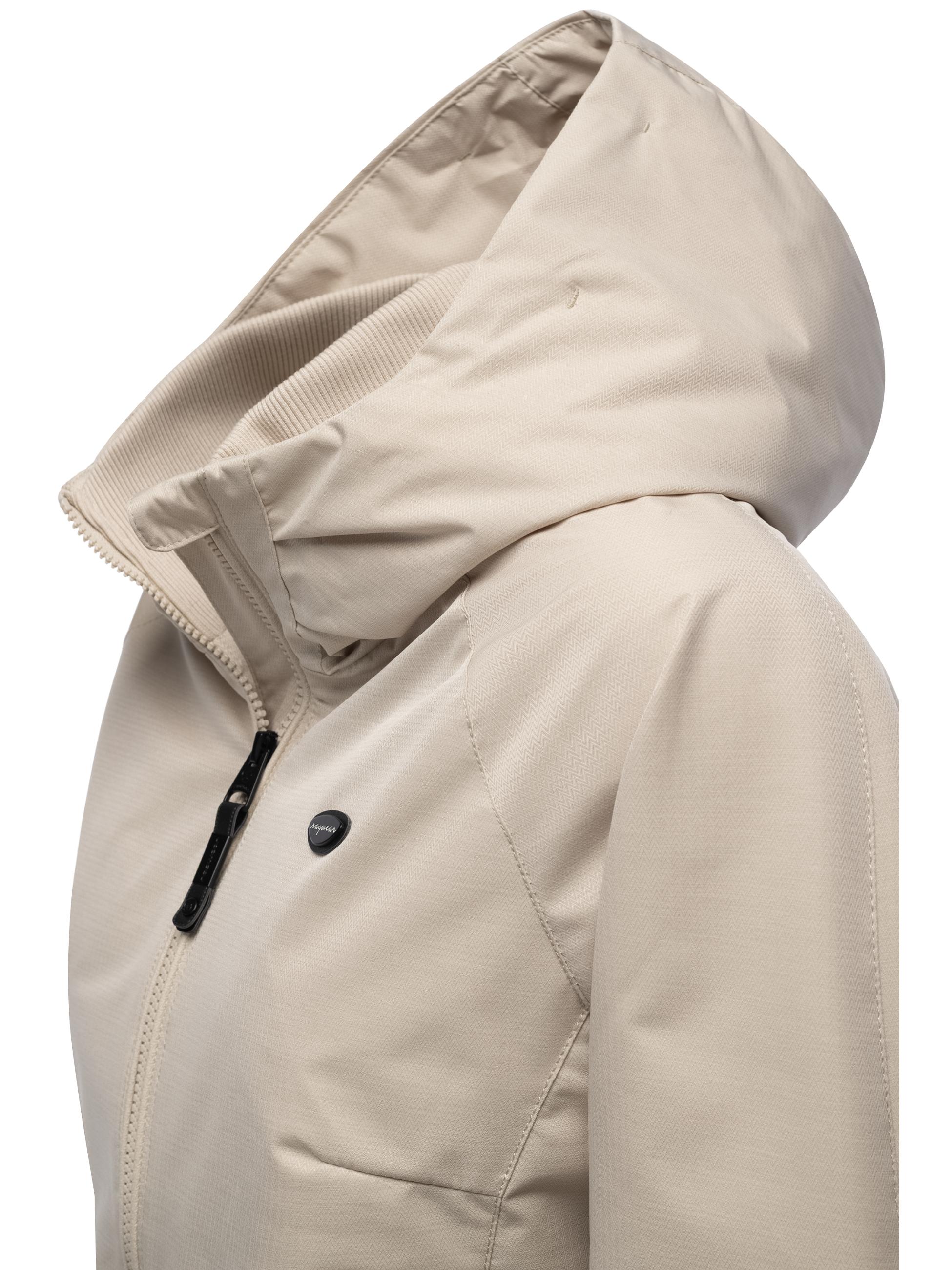 Wasserdichte Übergangsjacke mit Kapuze "Dizzie Tech" Bone025