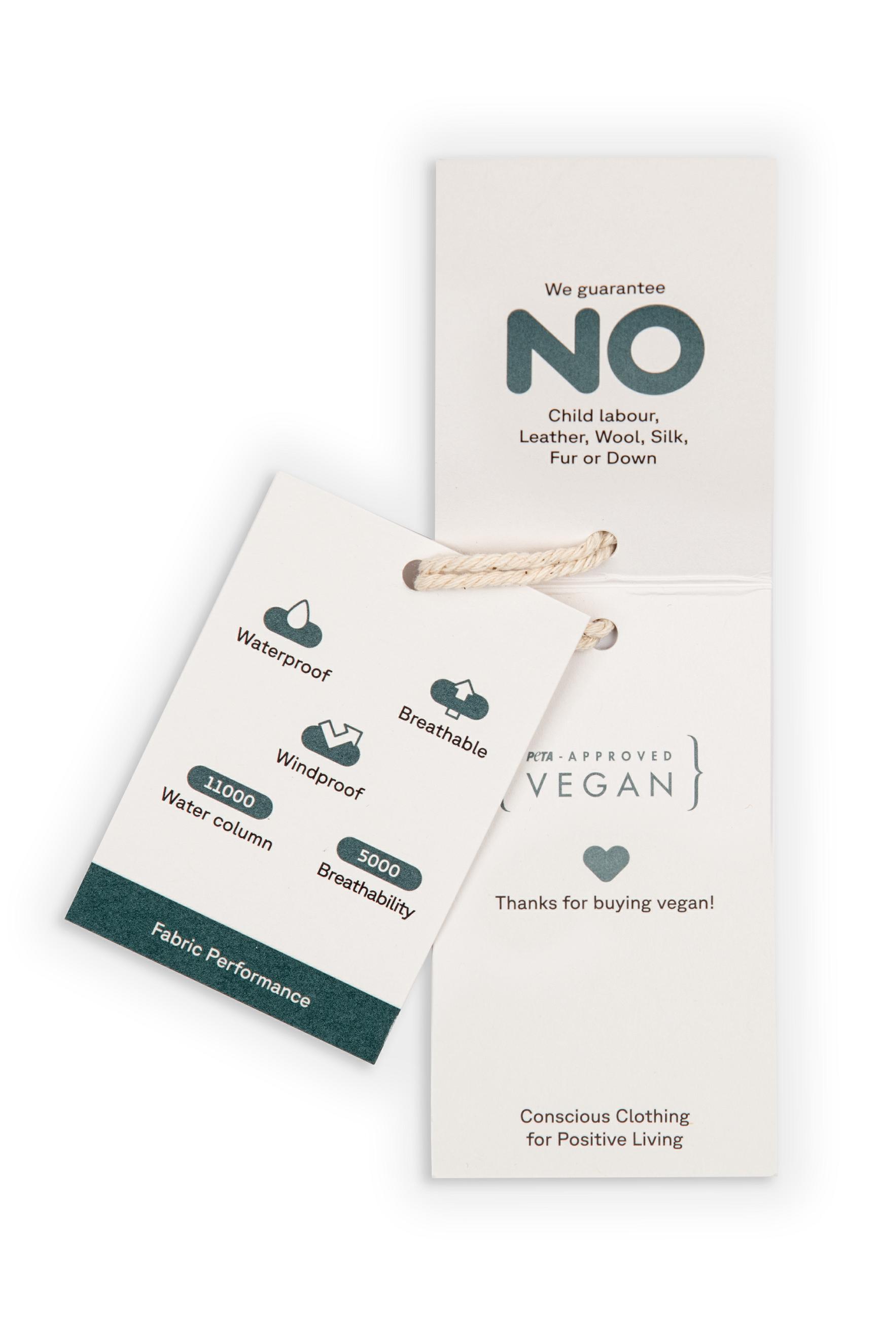 Wasserdichte Übergangsjacke mit Kapuze "Dizzie Tech" Bone025