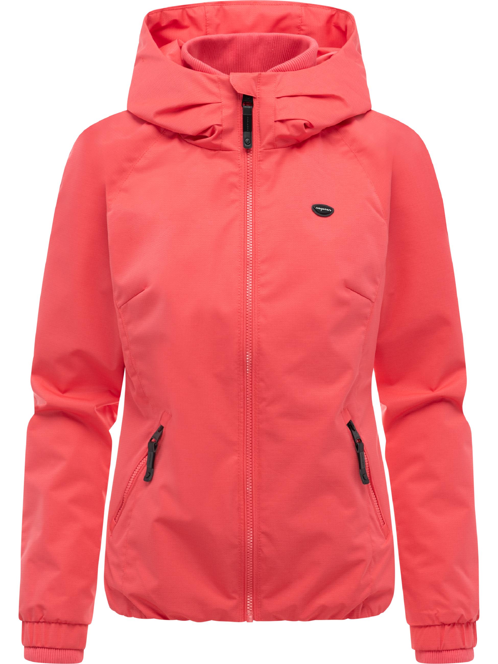 Wasserdichte Übergangsjacke mit Kapuze "Dizzie Tech" Coral26
