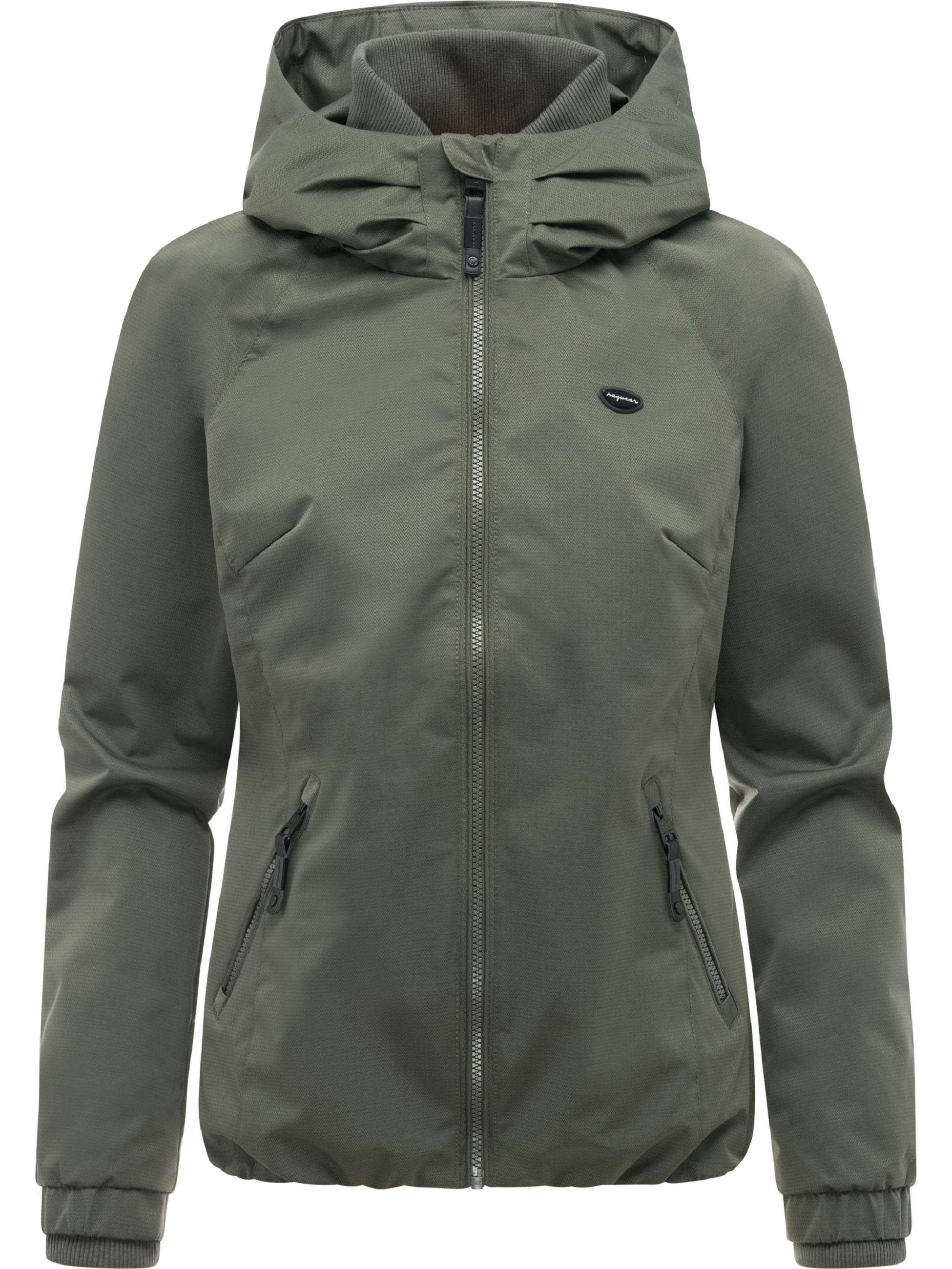 Wasserdichte Übergangsjacke mit Kapuze "Dizzie Tech" Dark Olive26
