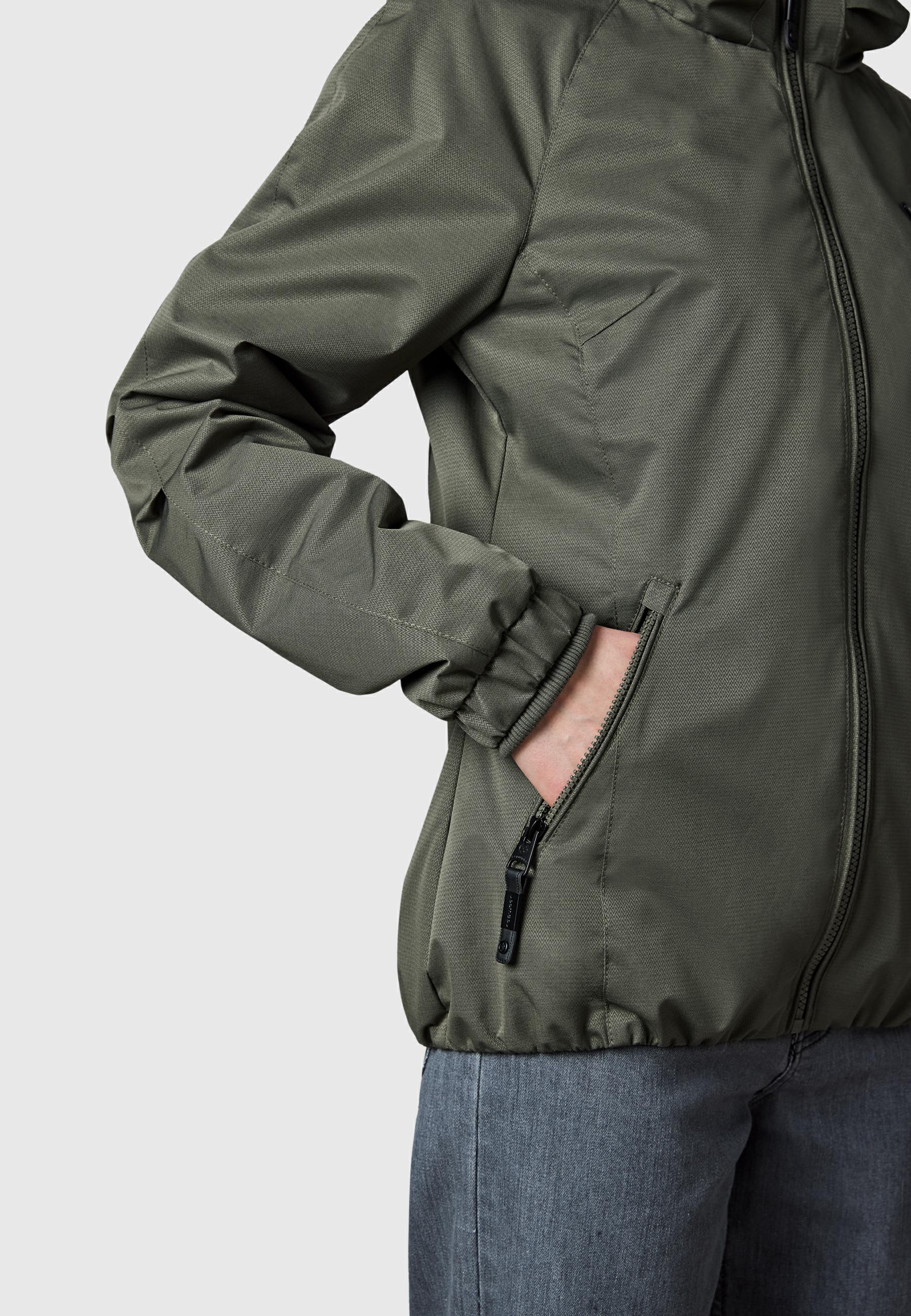 Wasserdichte Übergangsjacke mit Kapuze "Dizzie Tech" Dark Olive26