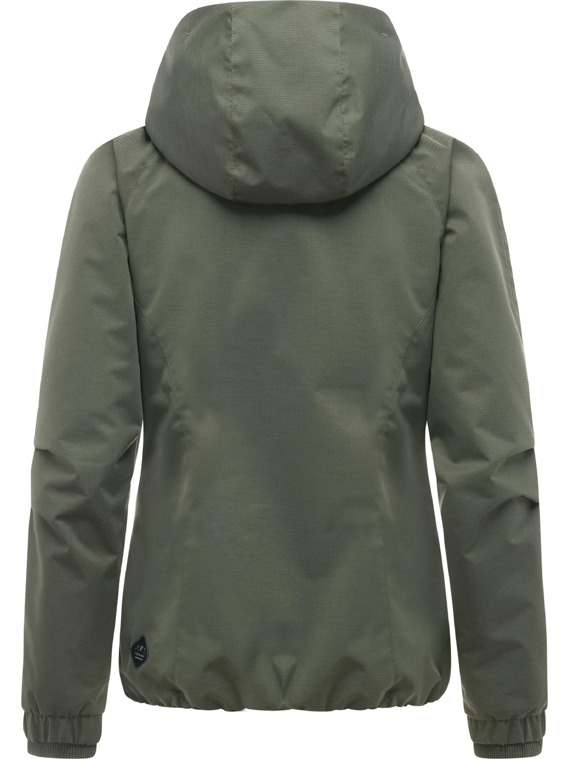 Wasserdichte Übergangsjacke mit Kapuze "Dizzie Tech" Dark Olive26