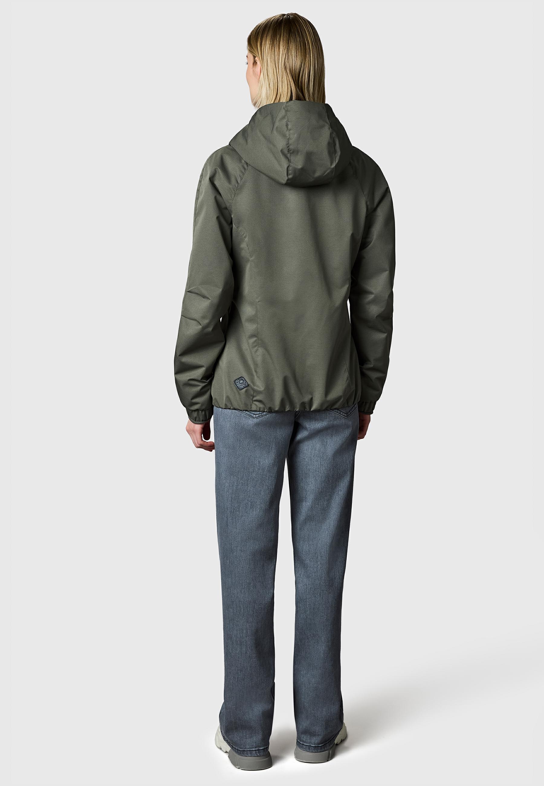 Wasserdichte Übergangsjacke mit Kapuze "Dizzie Tech" Dark Olive26