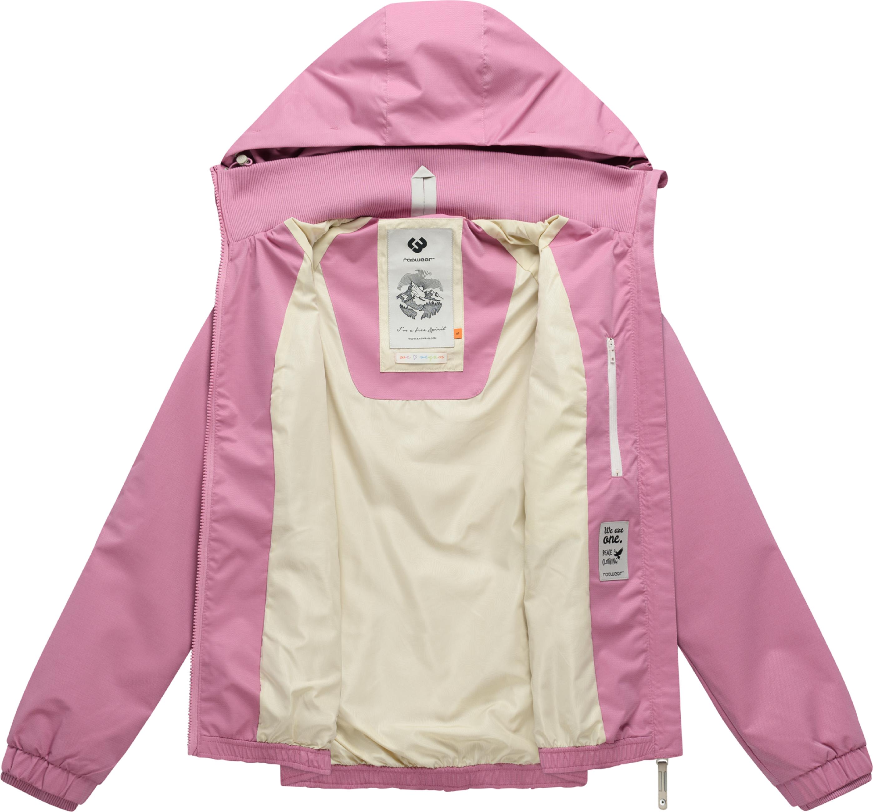 Wasserdichte Übergangsjacke mit Kapuze "Dizzie Tech" Dusty Rose26