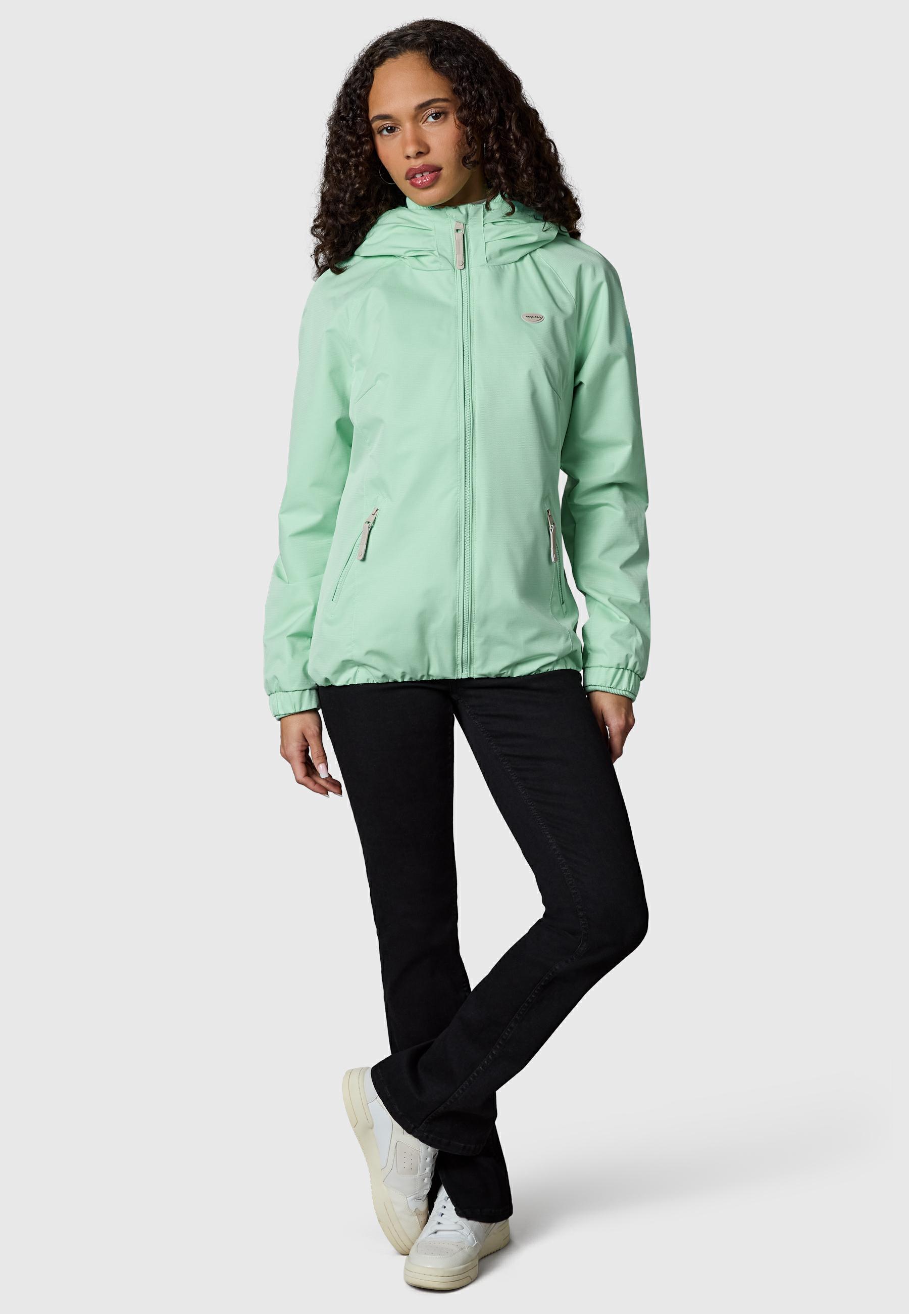 Wasserdichte Übergangsjacke mit Kapuze "Dizzie Tech" Mint26