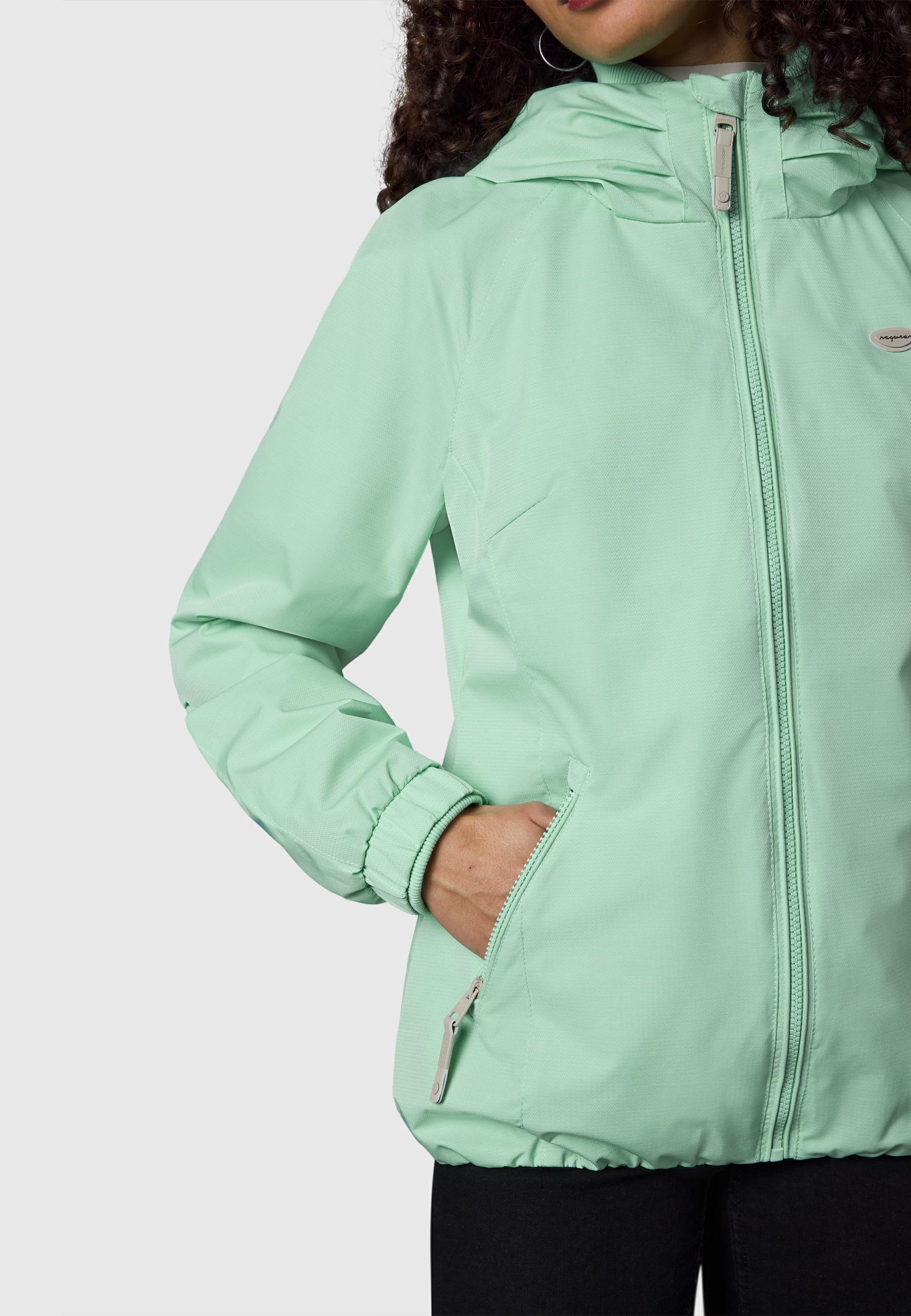 Wasserdichte Übergangsjacke mit Kapuze "Dizzie Tech" Mint26