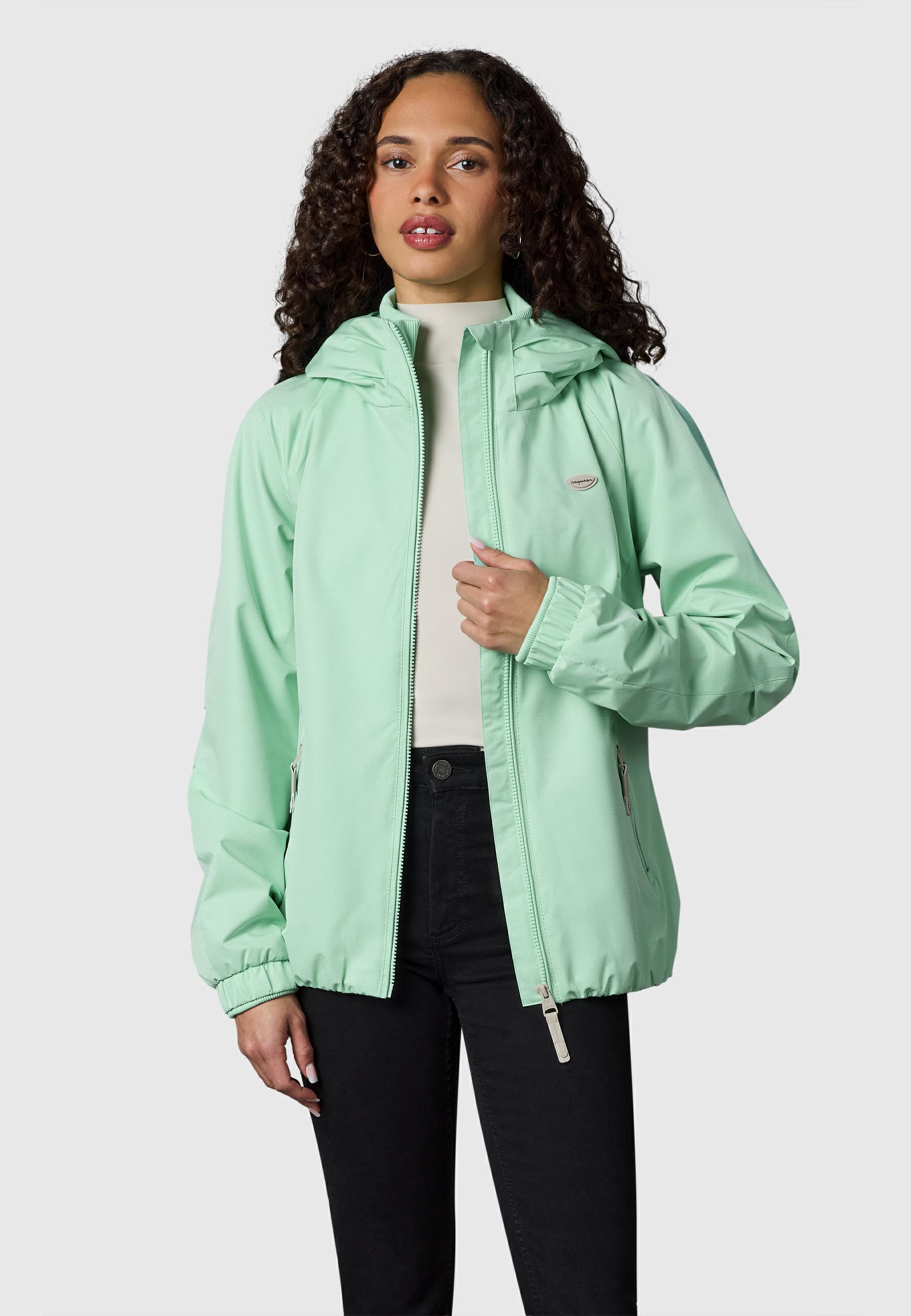 Wasserdichte Übergangsjacke mit Kapuze "Dizzie Tech" Mint26