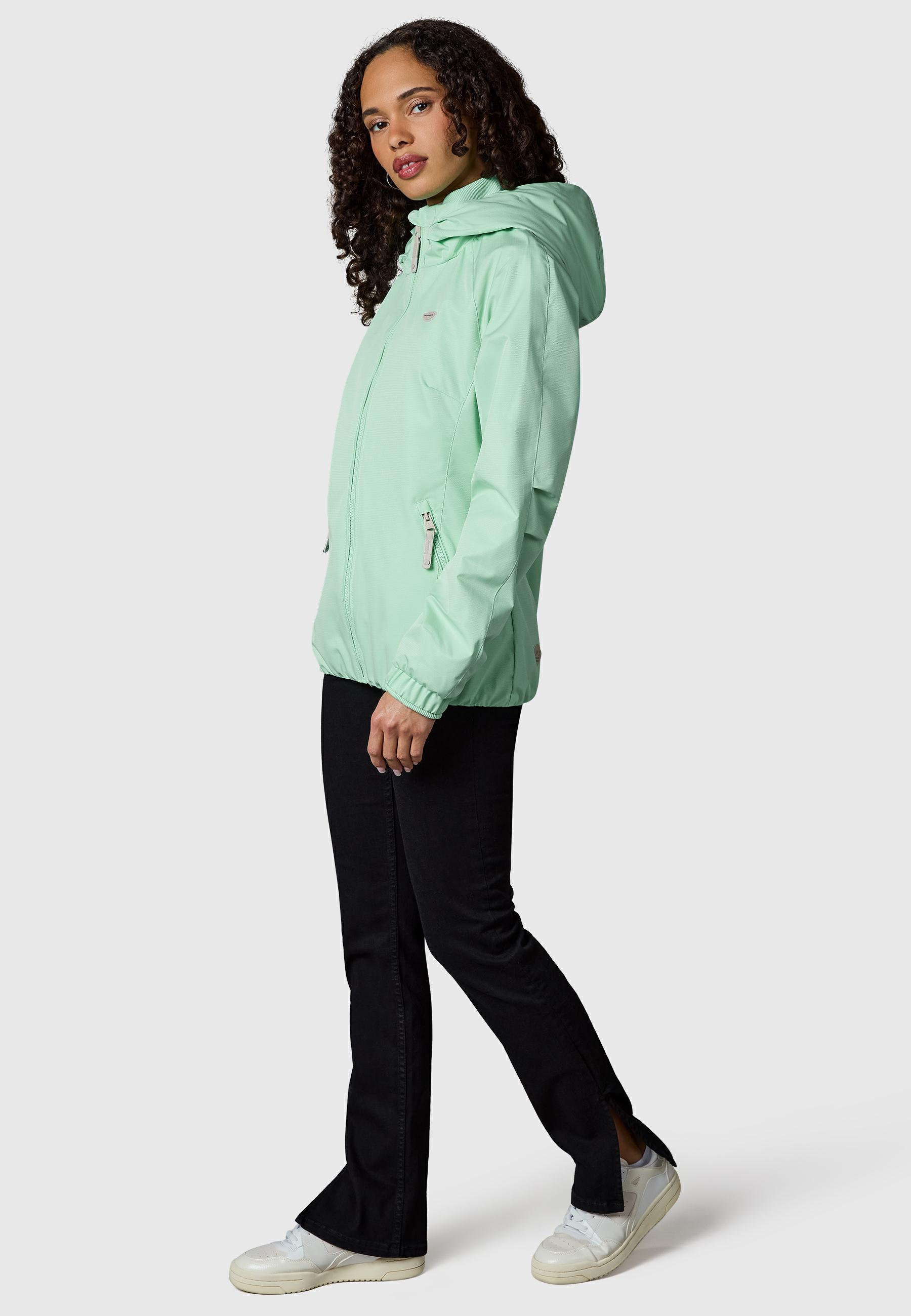 Wasserdichte Übergangsjacke mit Kapuze "Dizzie Tech" Mint26