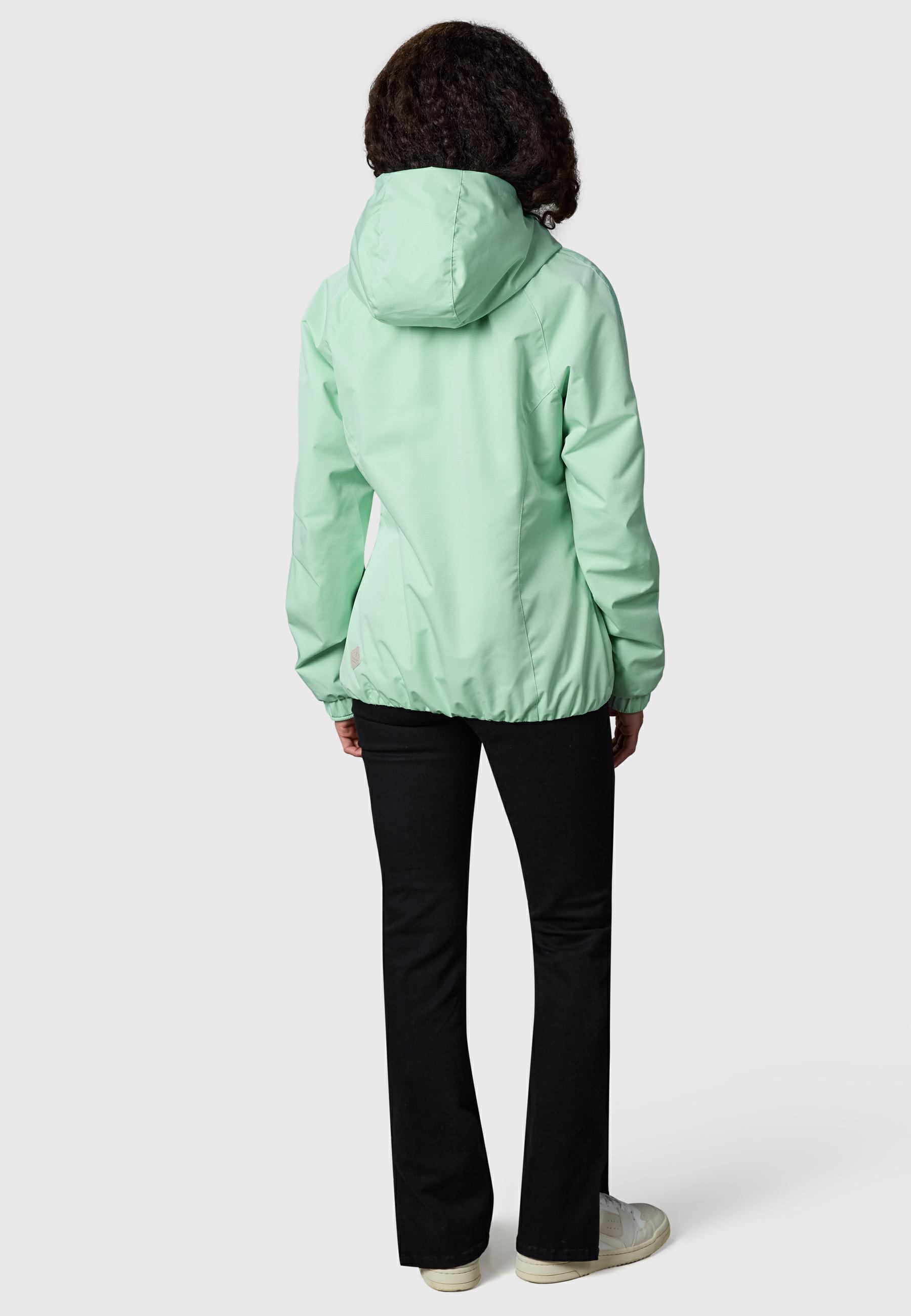 Wasserdichte Übergangsjacke mit Kapuze "Dizzie Tech" Mint26