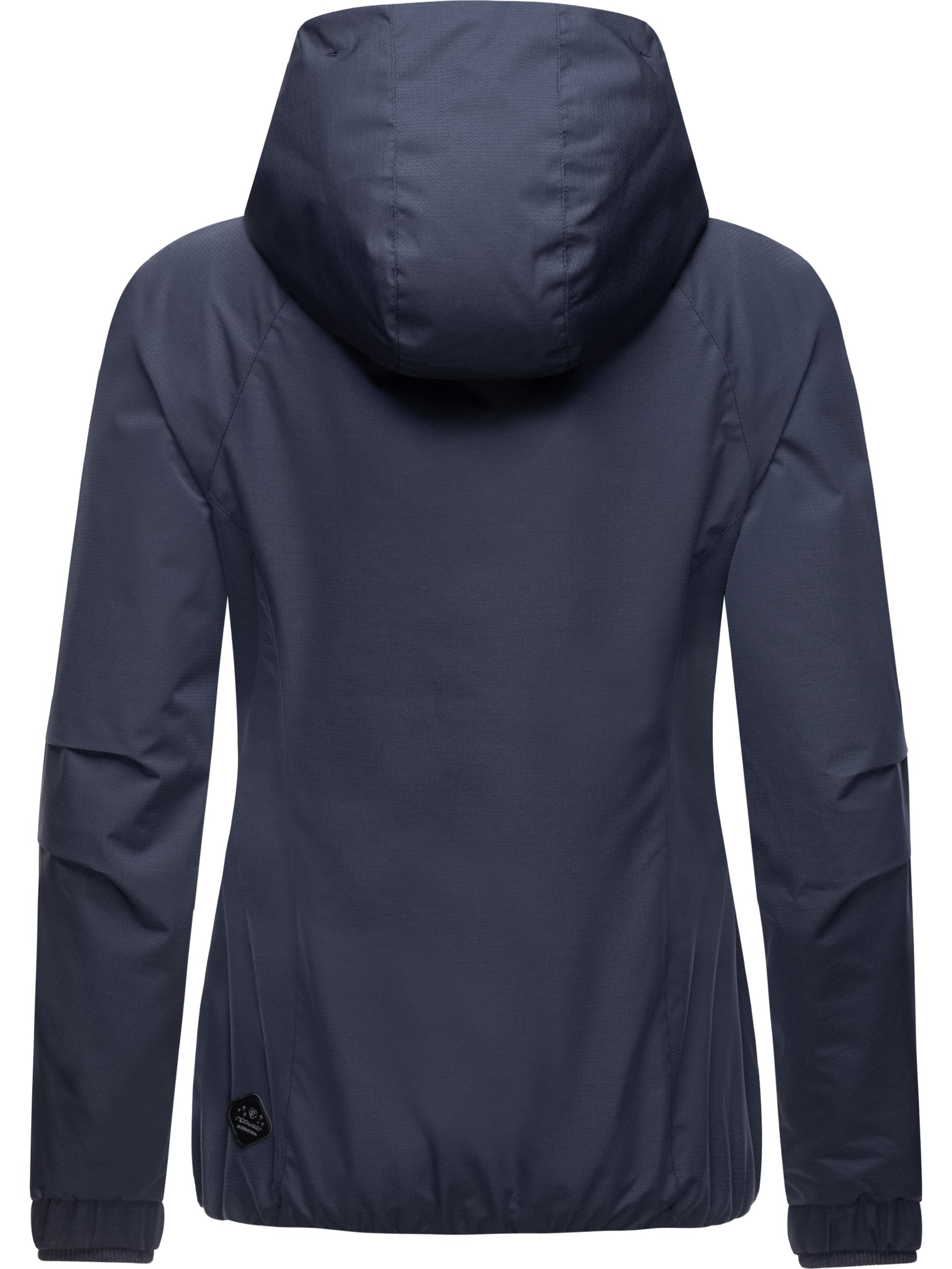 Wasserdichte Übergangsjacke mit Kapuze "Dizzie Tech" Navy