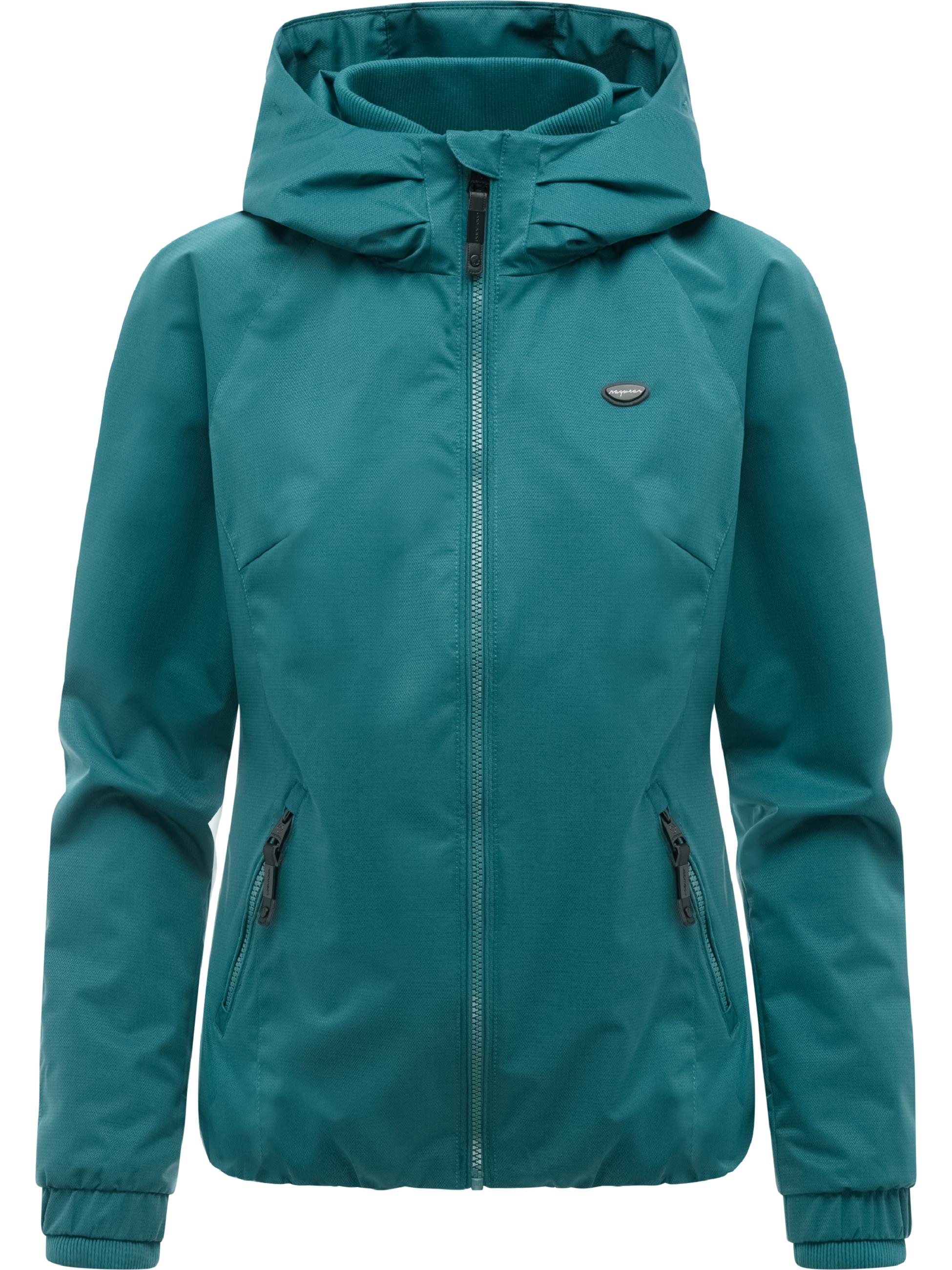Wasserdichte Übergangsjacke mit Kapuze "Dizzie Tech" Ocean Green26