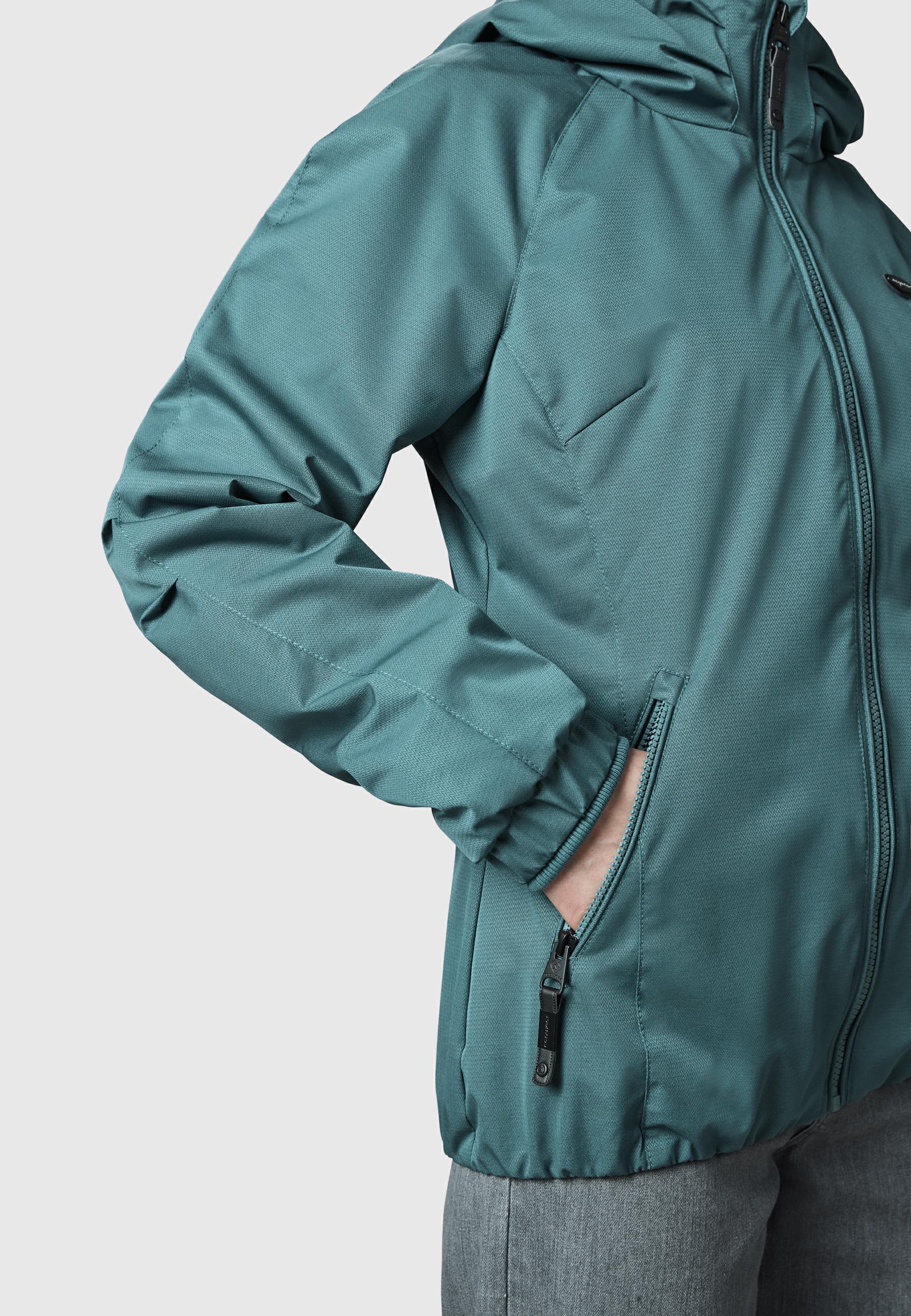 Wasserdichte Übergangsjacke mit Kapuze "Dizzie Tech" Ocean Green26