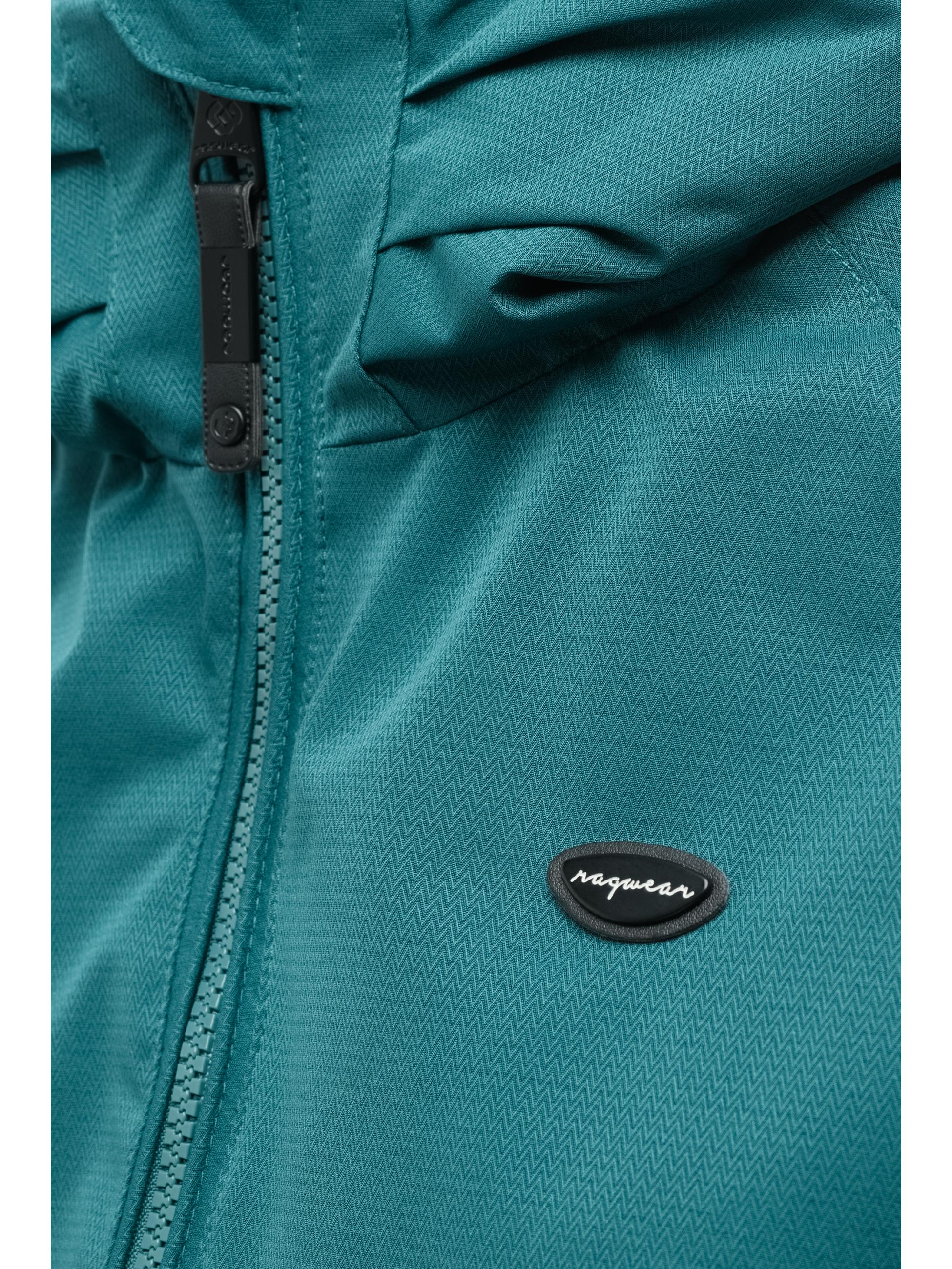 Wasserdichte Übergangsjacke mit Kapuze "Dizzie Tech" Ocean Green26