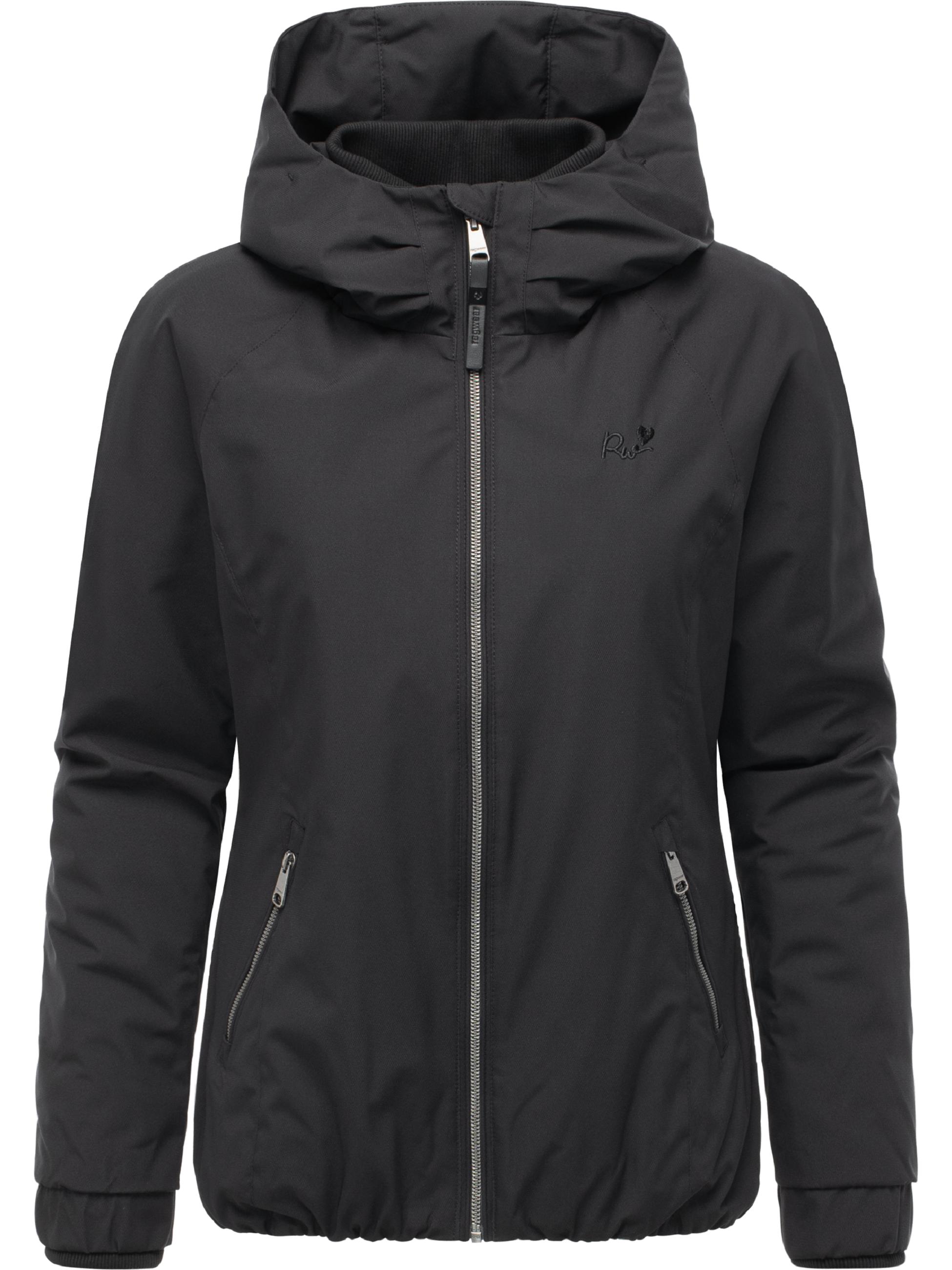 Wasserdichte Winterjacke mit Kapuze "Dizzie Warm II" Black