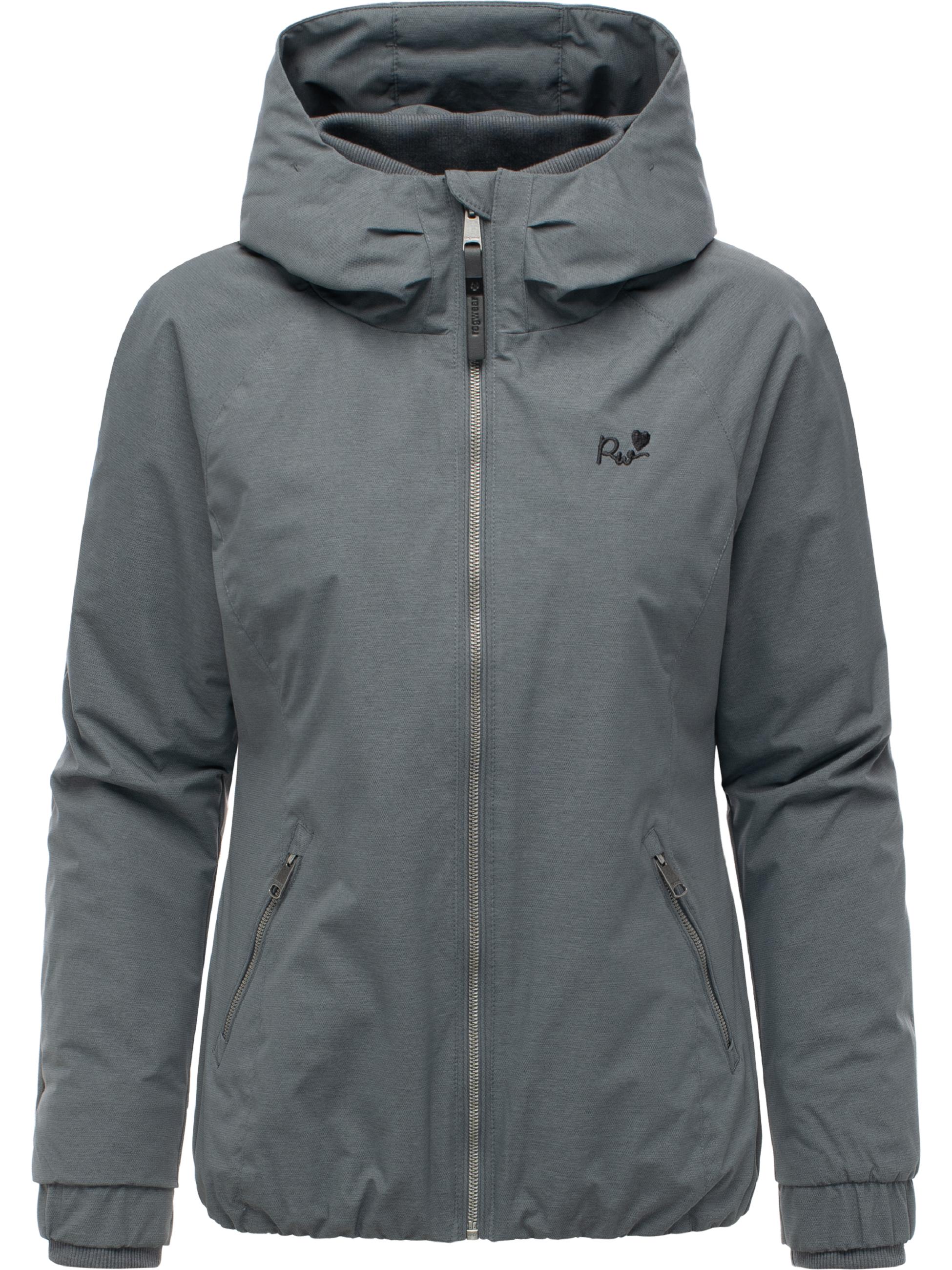 Wasserdichte Winterjacke mit Kapuze "Dizzie Warm II" Dark Grey