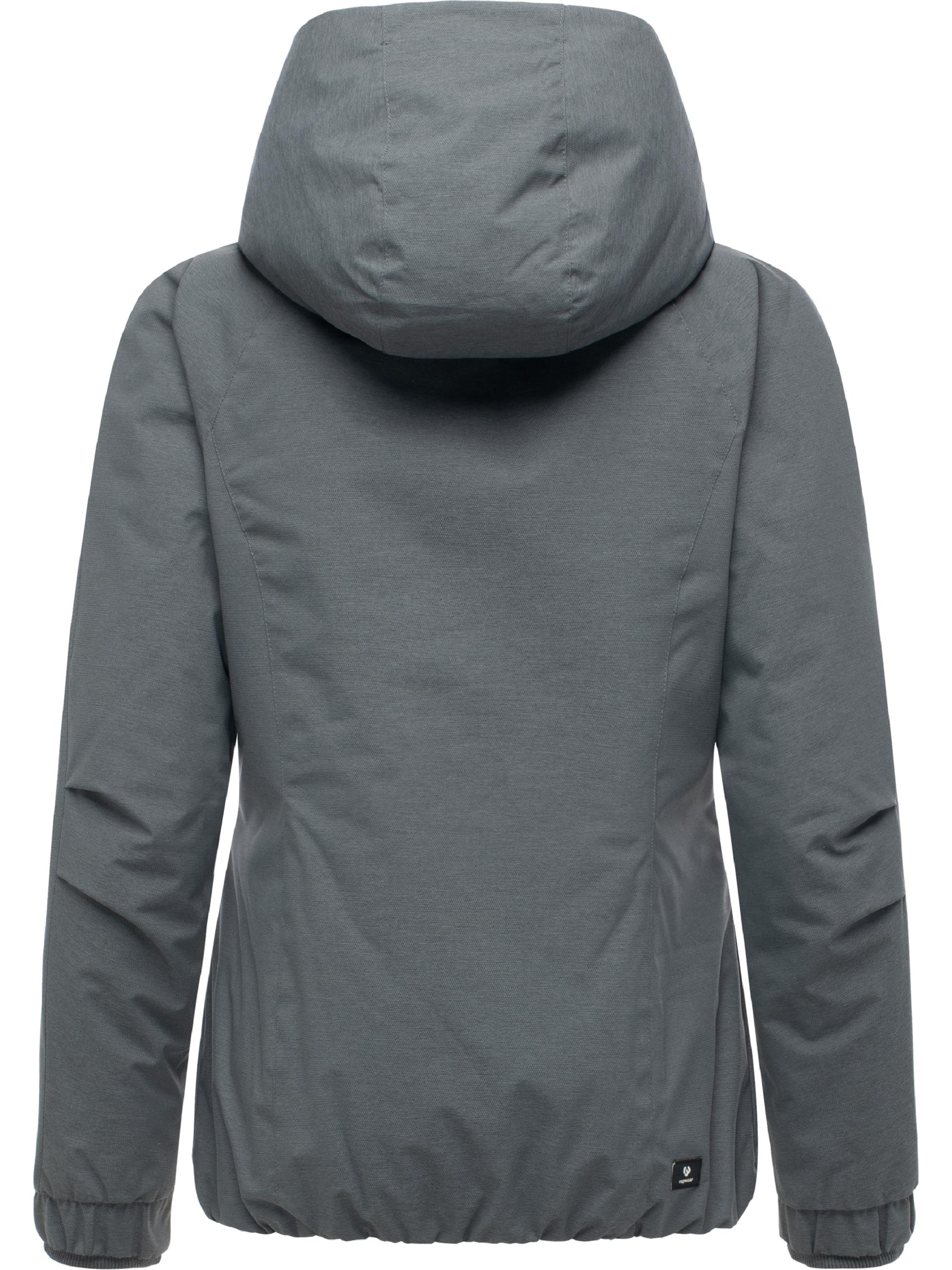 Wasserdichte Winterjacke mit Kapuze "Dizzie Warm II" Dark Grey