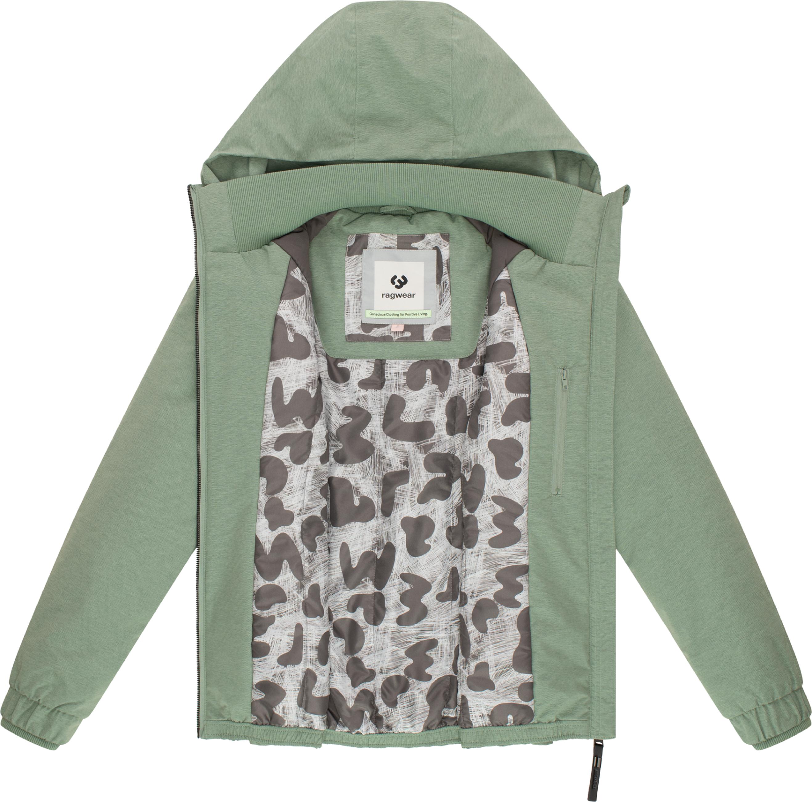 Wasserdichte Winterjacke mit Kapuze "Dizzie Warm II" Mint