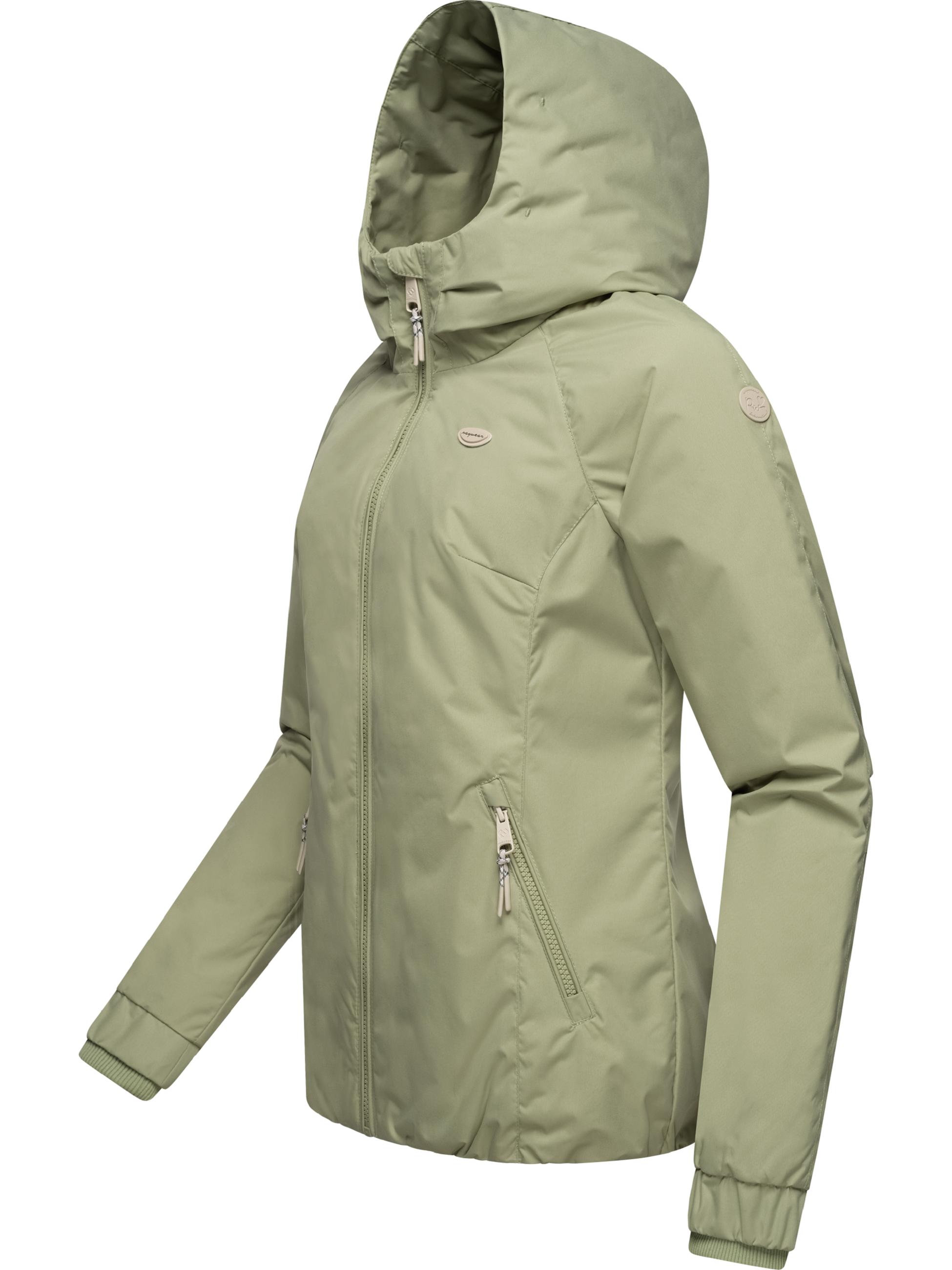 Wasserdichte Winterjacke mit Kapuze "Dizzie Warm" Light Olive