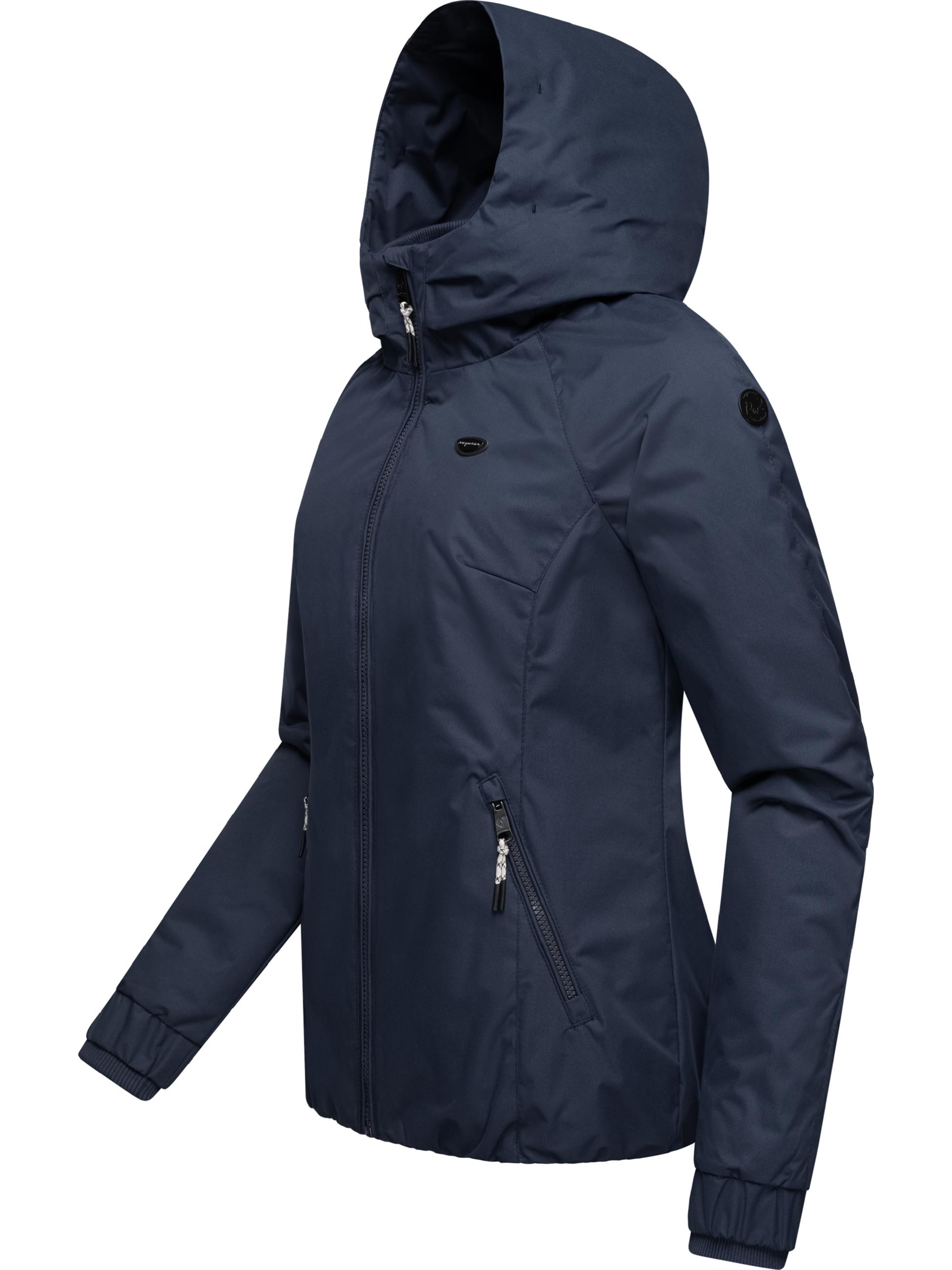 Wasserdichte Winterjacke mit Kapuze "Dizzie Warm" Navy