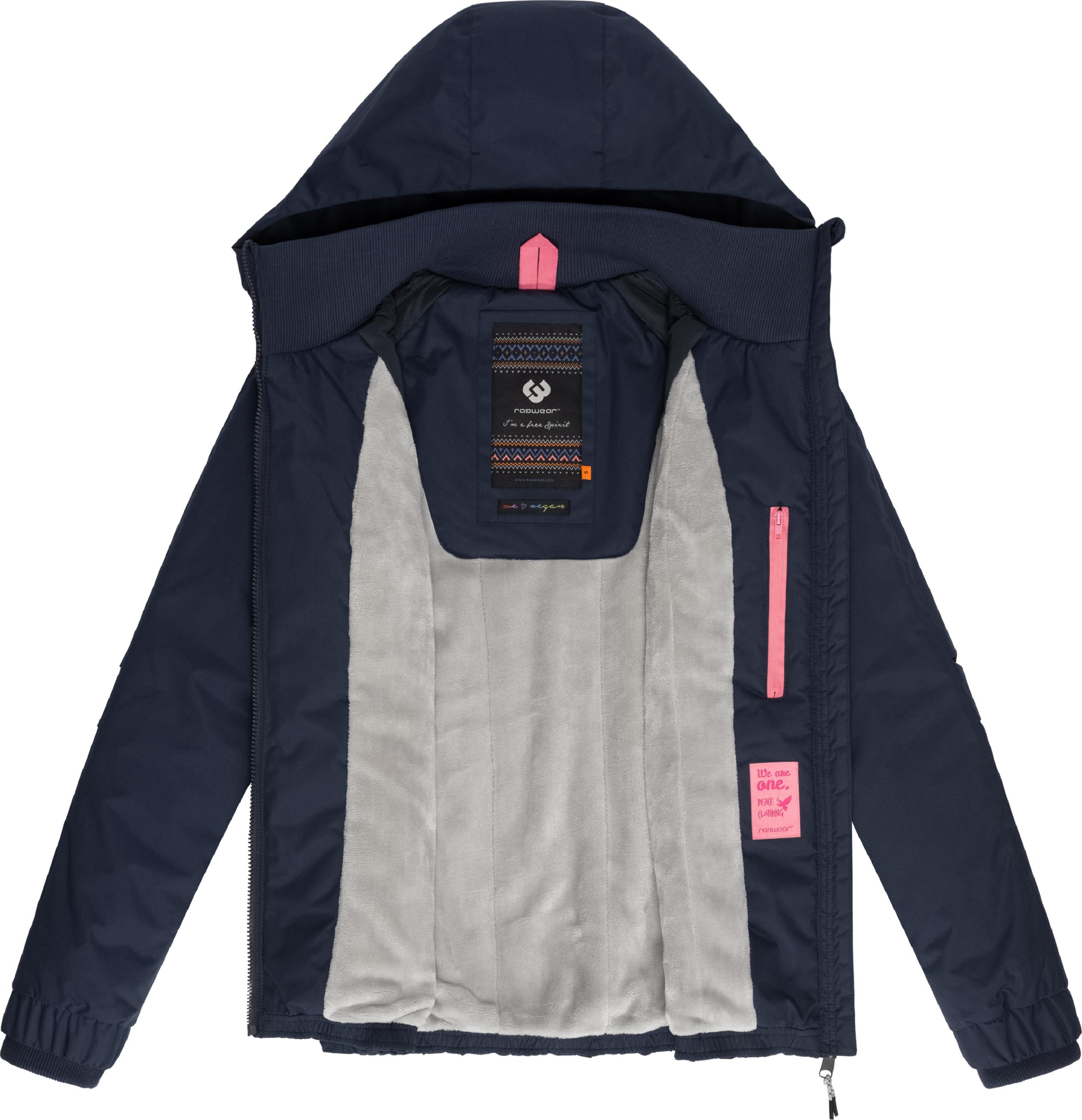 Wasserdichte Winterjacke mit Kapuze "Dizzie Warm" Navy