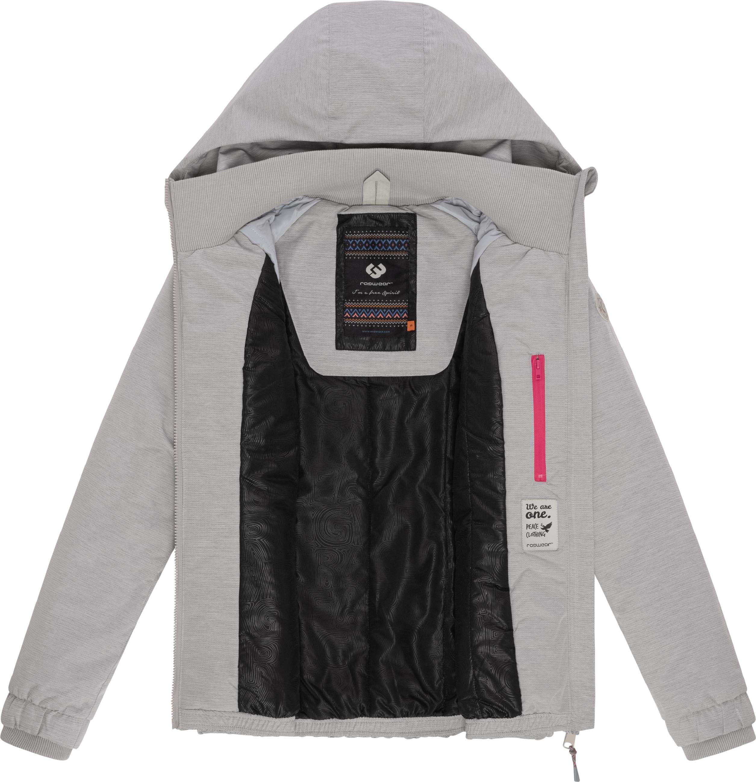 Wasserdichte und atmungsaktive Winterjacke "Dizzie Warm Rain" Ash