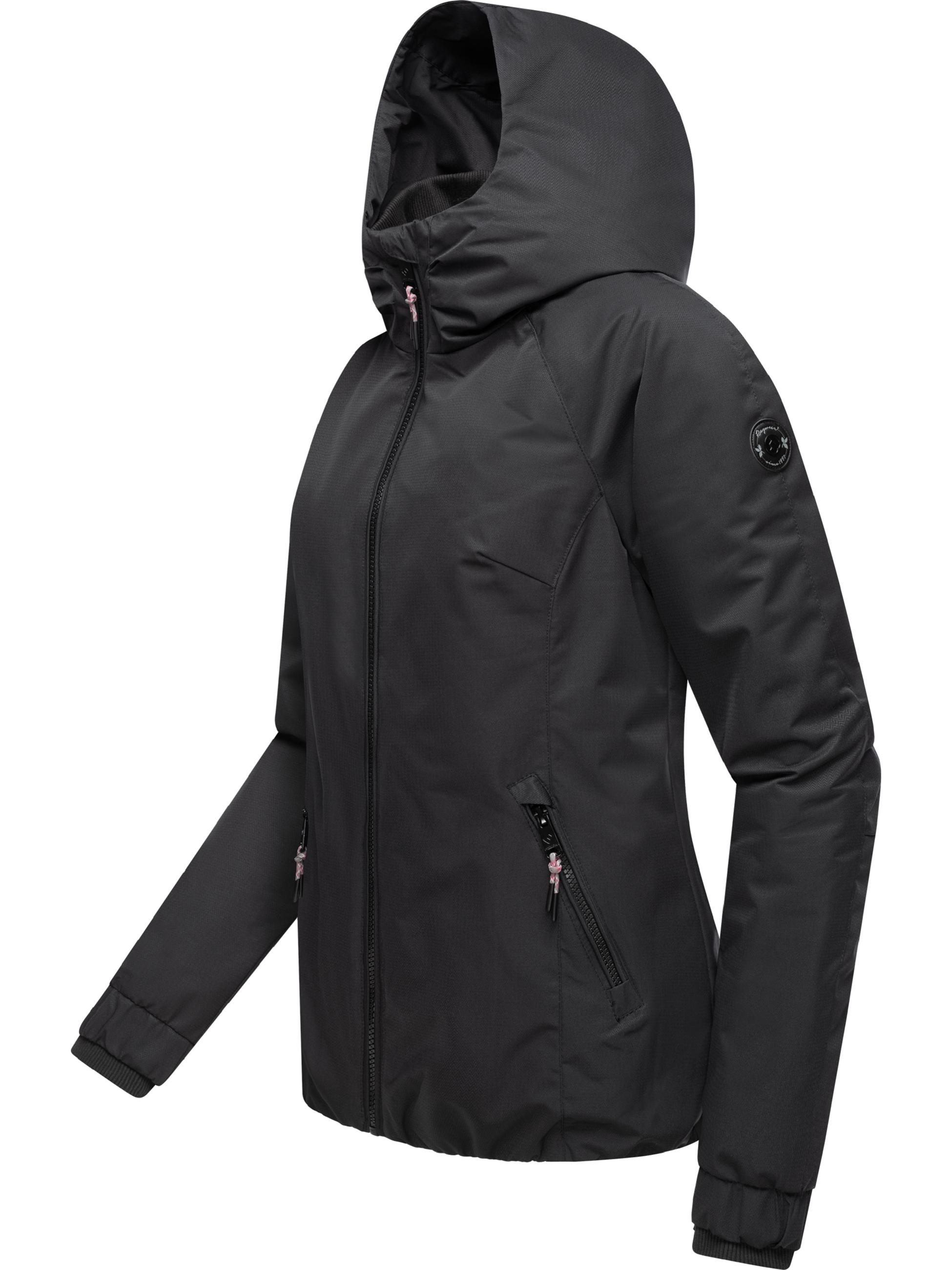 Wasserdichte und atmungsaktive Winterjacke "Dizzie Warm Rain" Black