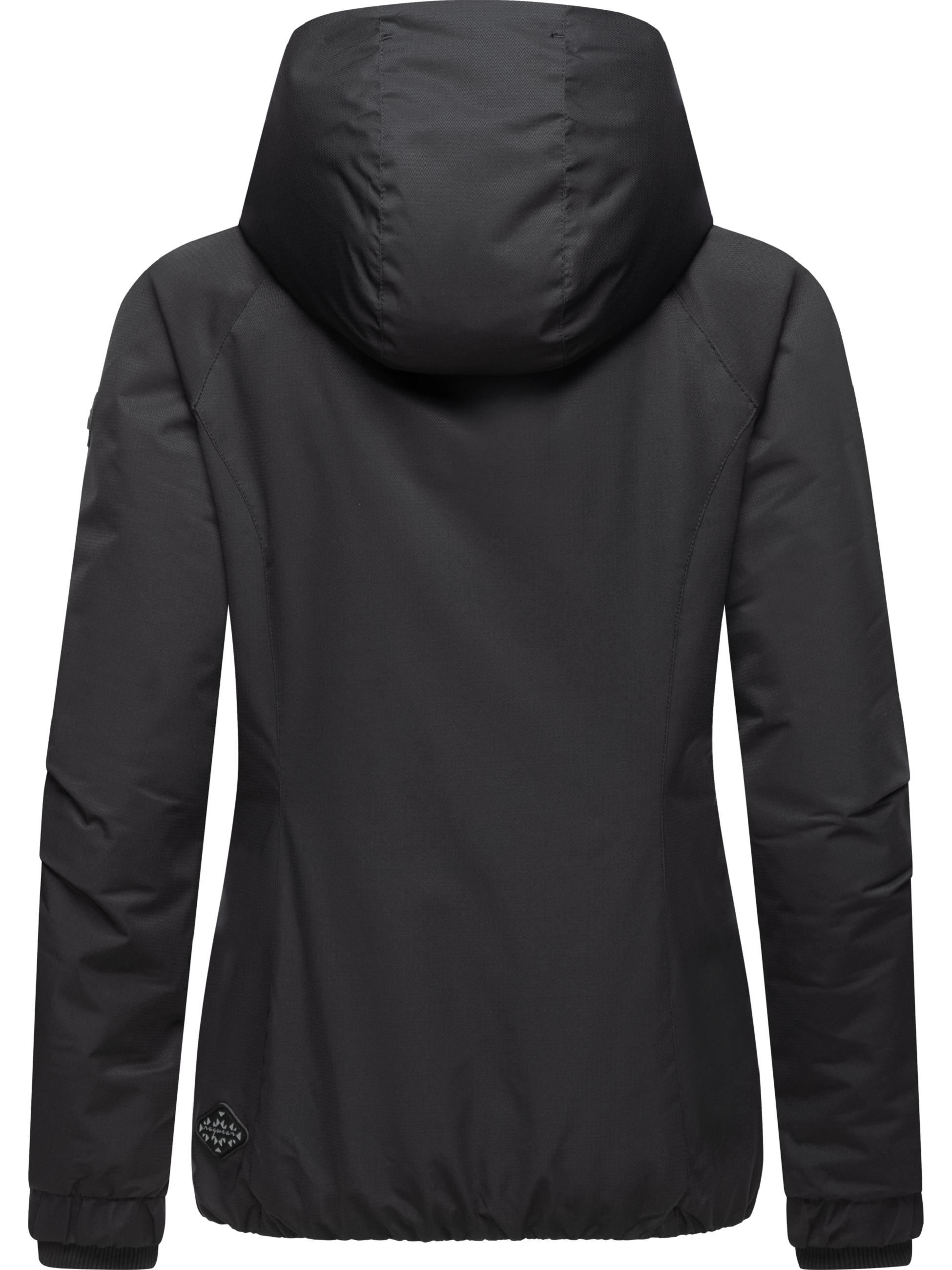 Wasserdichte und atmungsaktive Winterjacke "Dizzie Warm Rain" Black