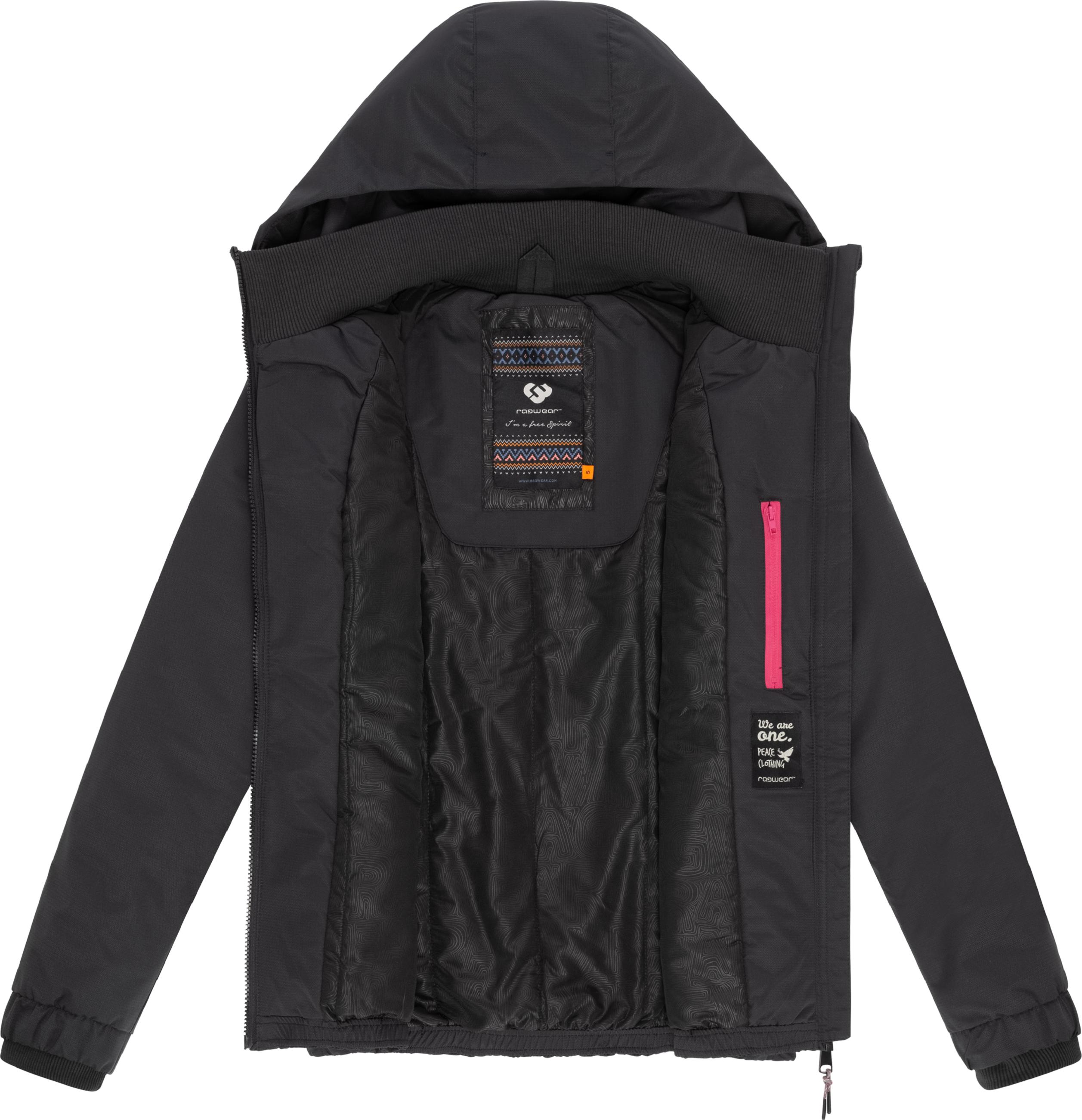 Wasserdichte und atmungsaktive Winterjacke "Dizzie Warm Rain" Black