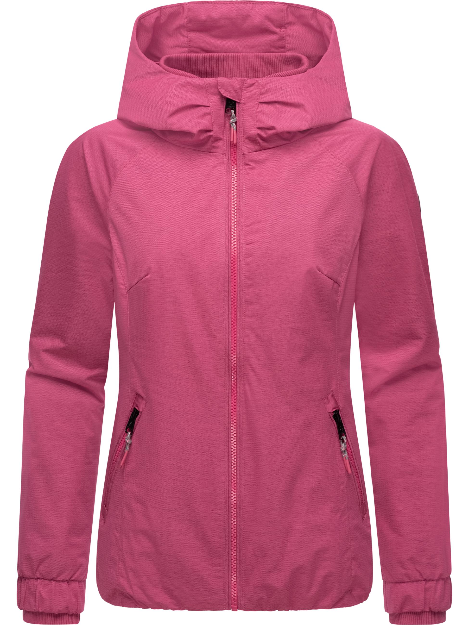 Wasserdichte und atmungsaktive Winterjacke "Dizzie Warm Rain" Fuchsia