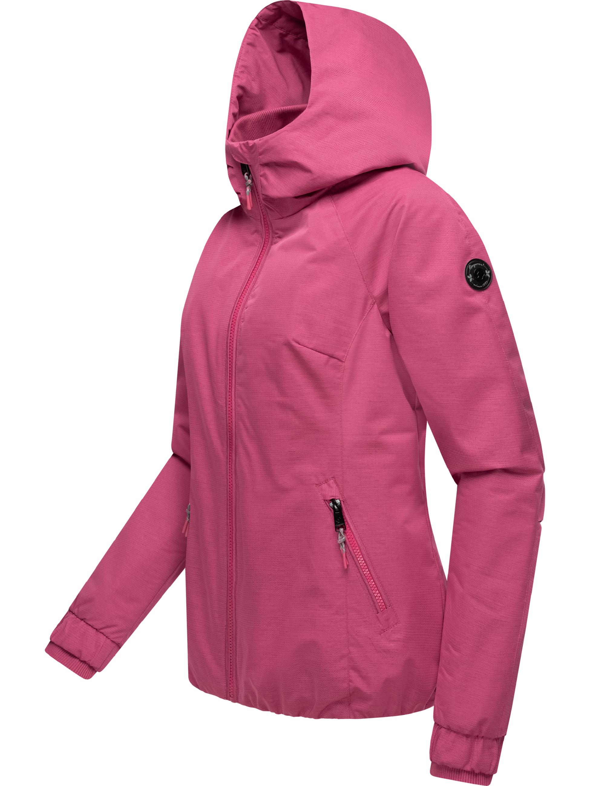 Wasserdichte und atmungsaktive Winterjacke "Dizzie Warm Rain" Fuchsia