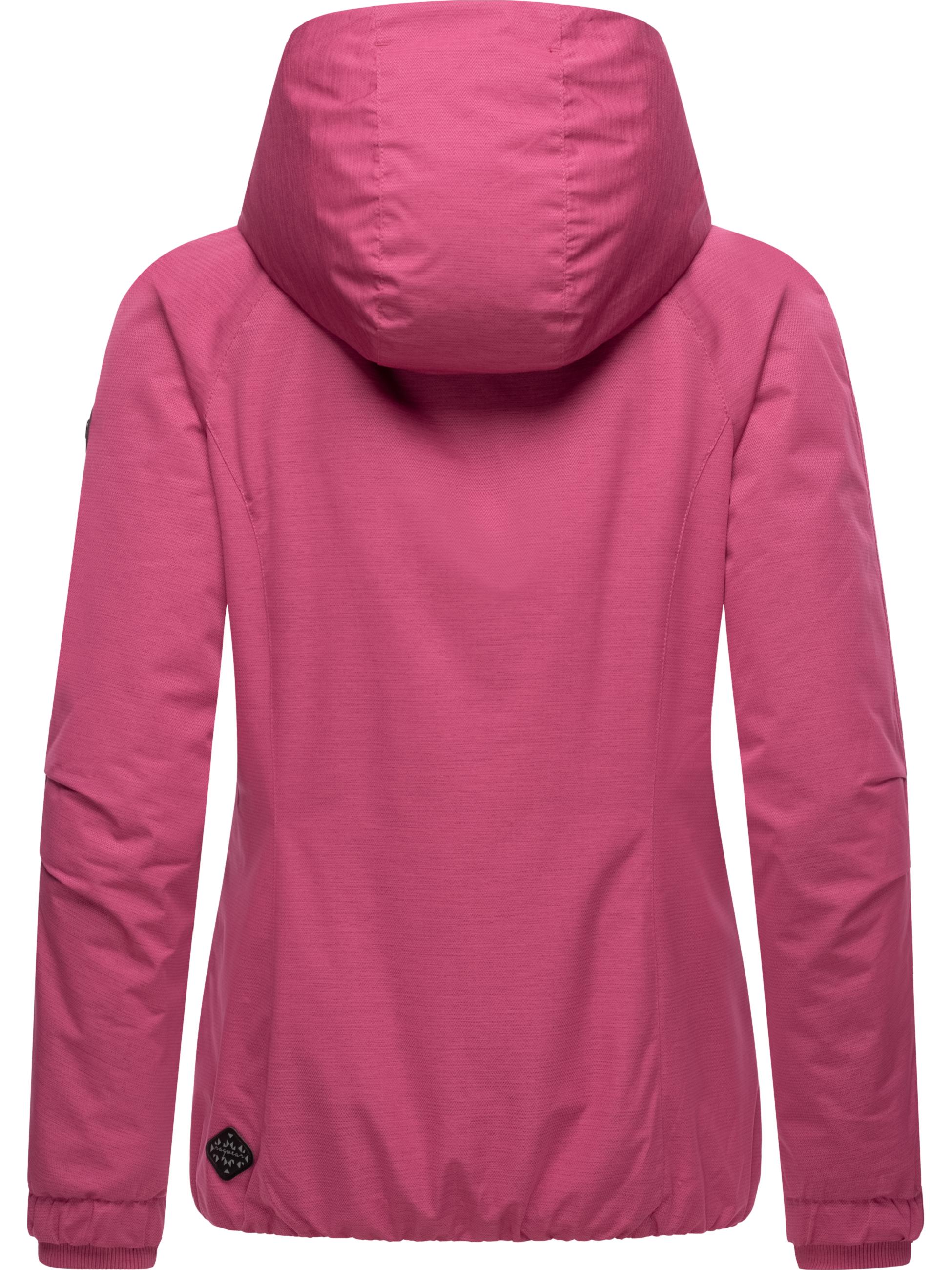 Wasserdichte und atmungsaktive Winterjacke "Dizzie Warm Rain" Fuchsia