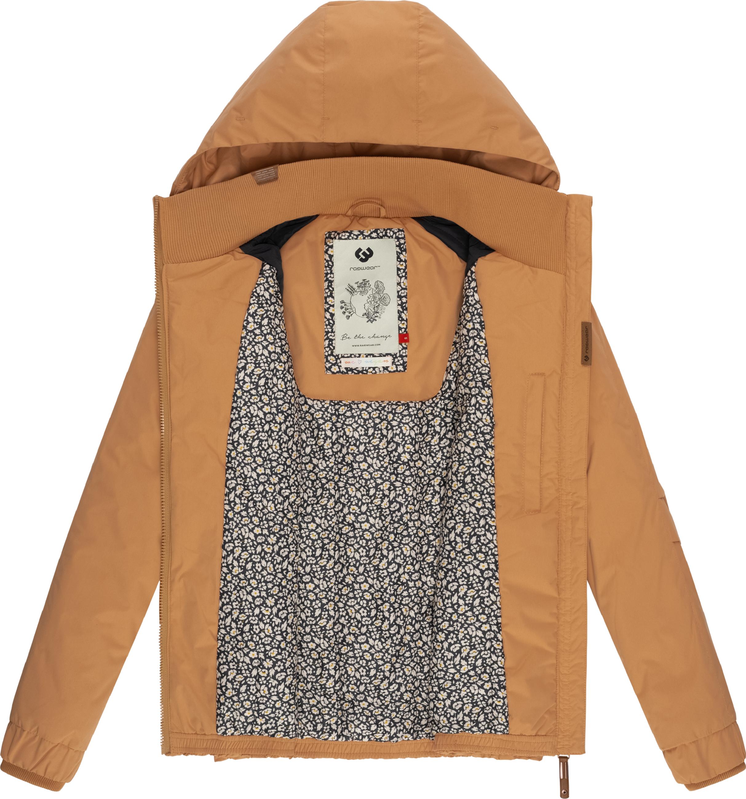 Winterjacke mit Kapuze "Dizzie Winter" Beige23