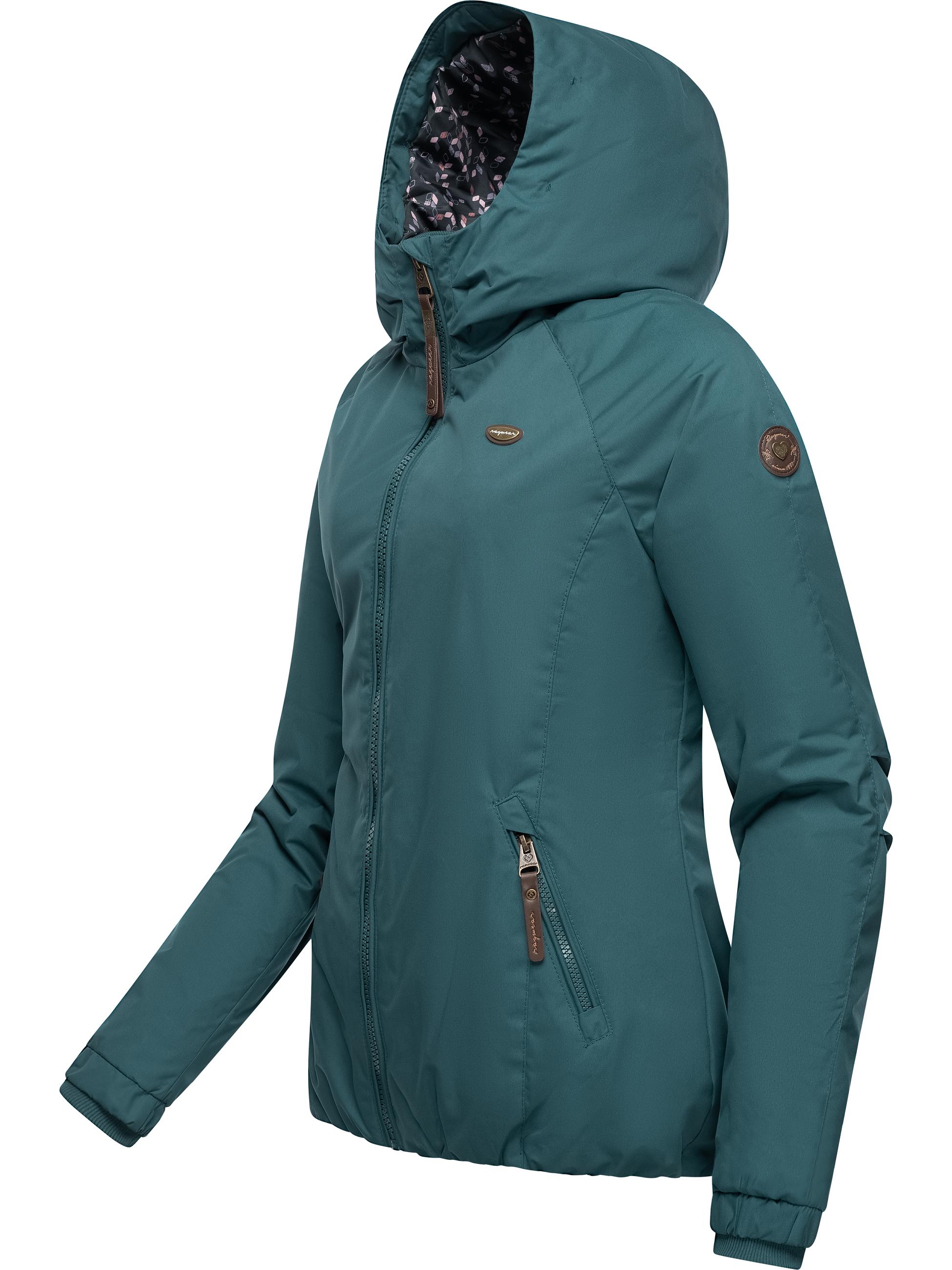 Winterjacke mit Kapuze "Dizzie Winter" Dark Green22