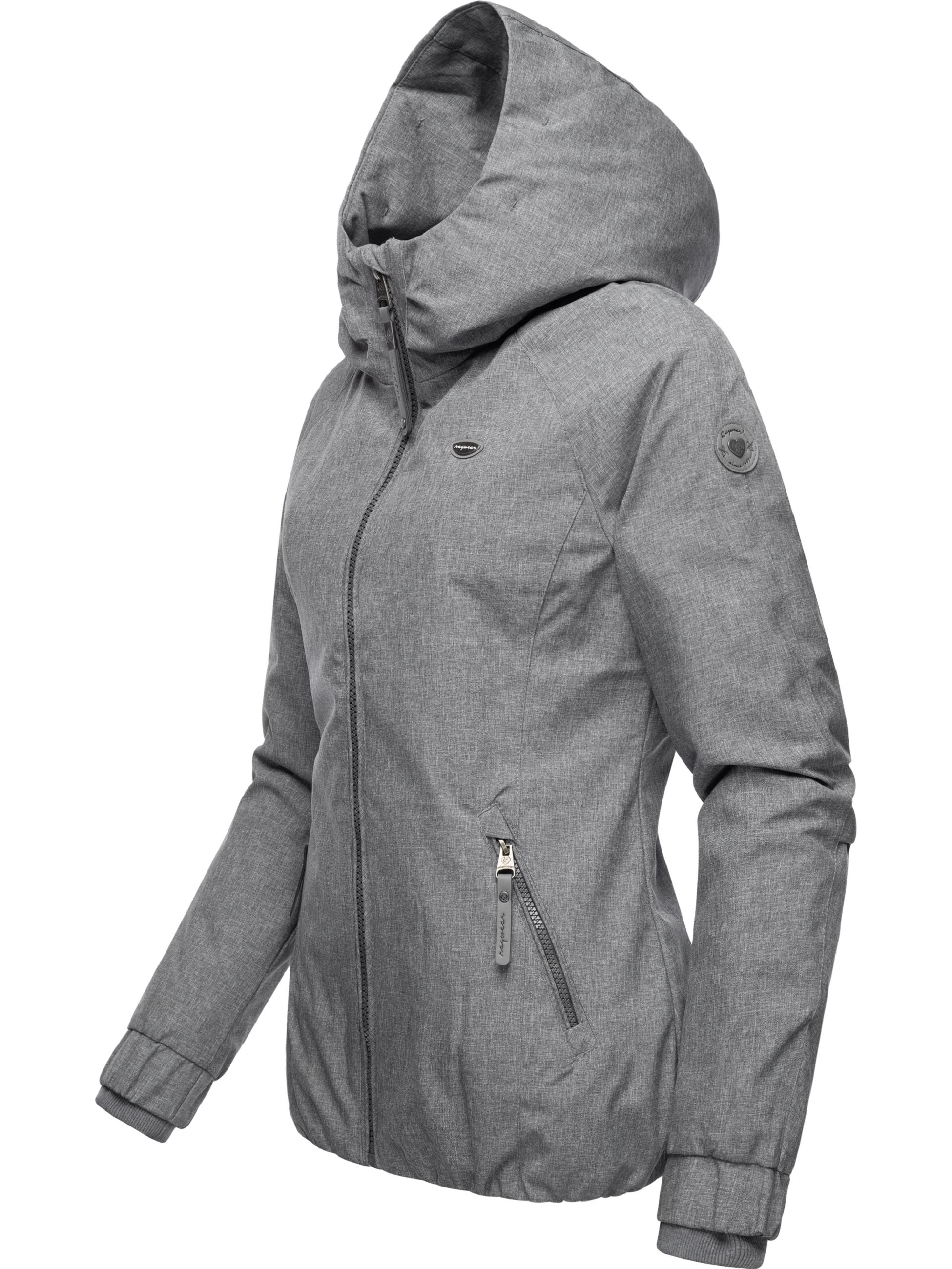 Winterjacke mit Kapuze "Dizzie Winter" Grey022