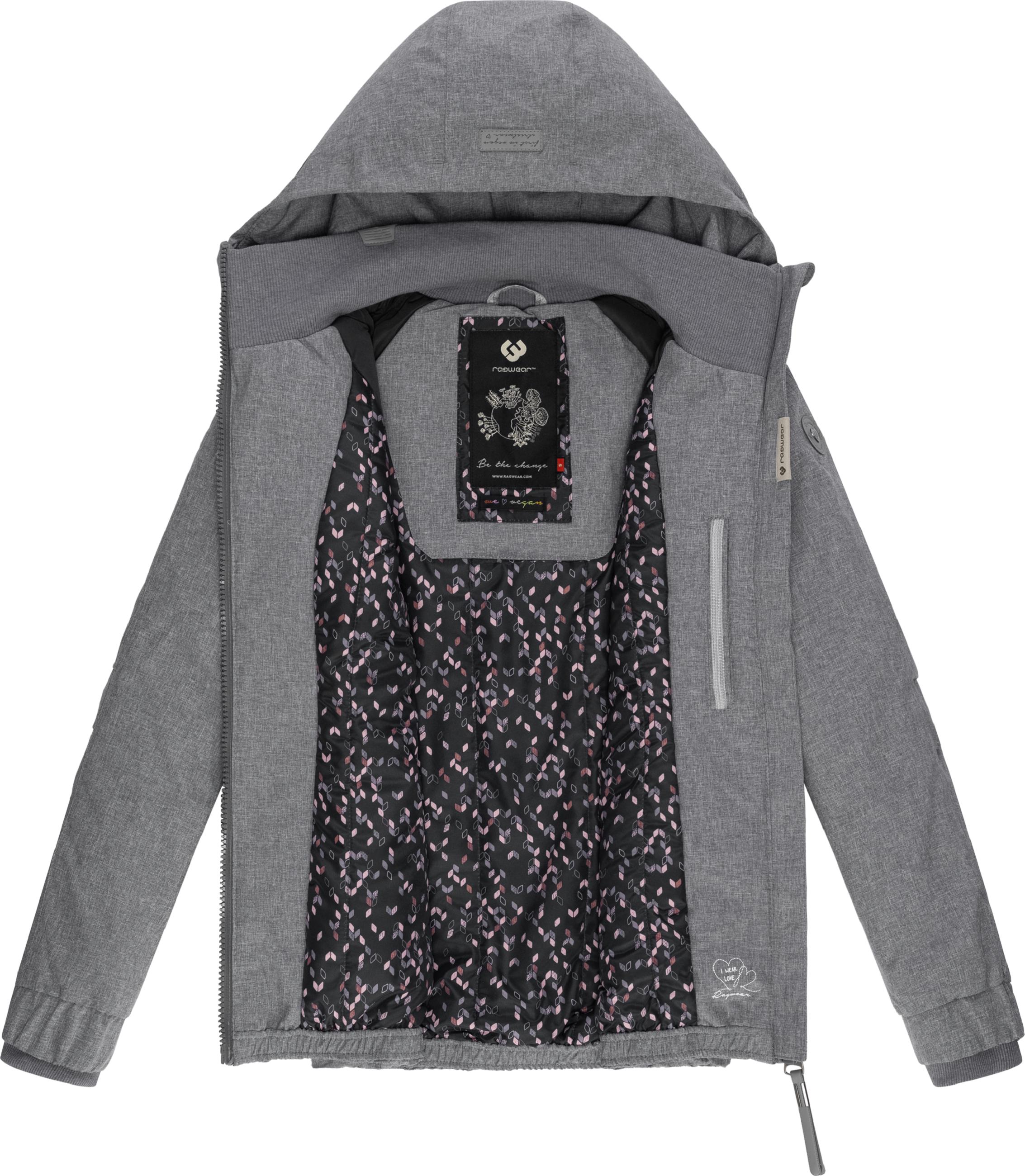 Winterjacke mit Kapuze "Dizzie Winter" Grey022