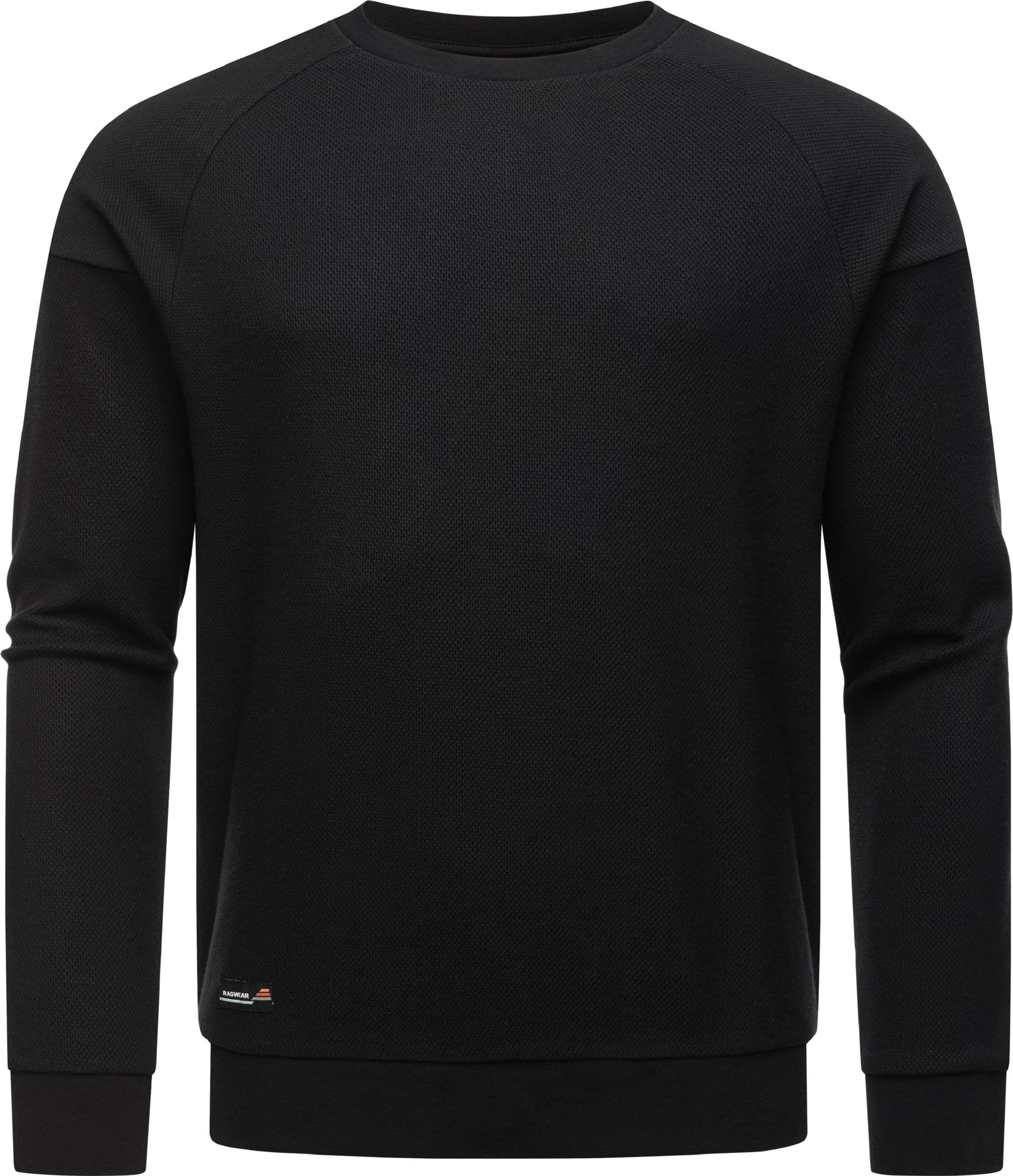 Strukturierter Pullover "Doren" Black