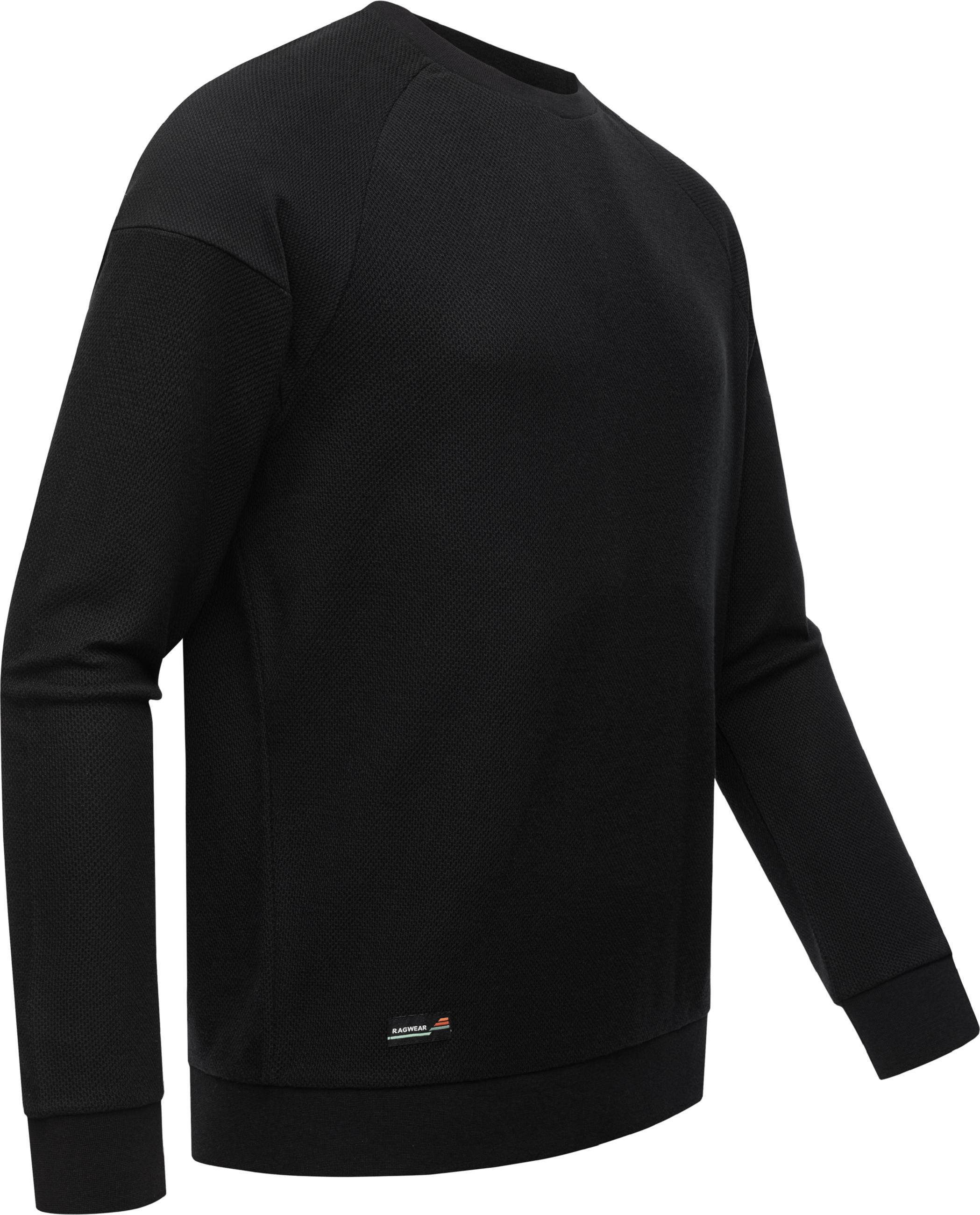 Strukturierter Pullover "Doren" Black