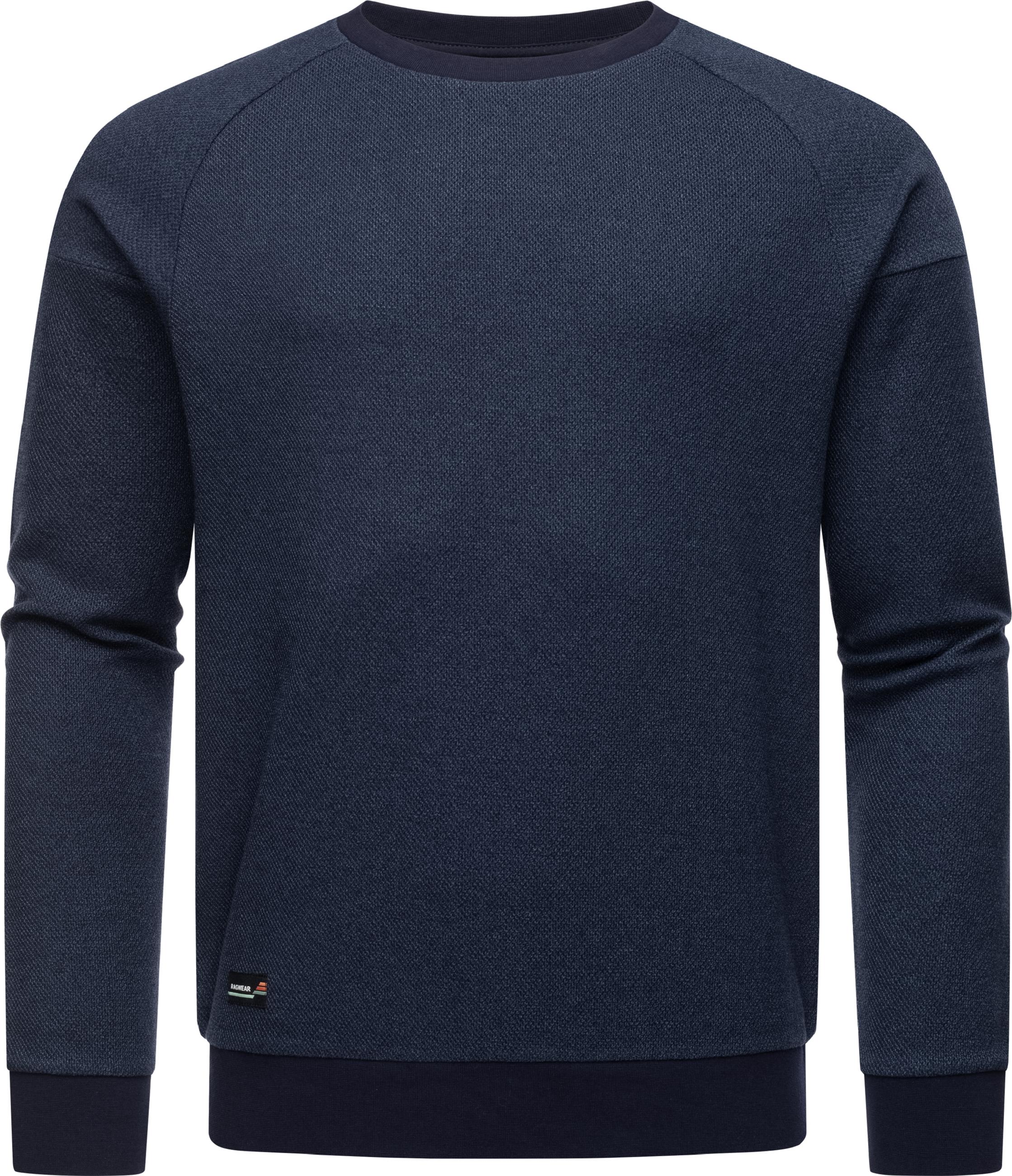 Strukturierter Pullover "Doren" Navy