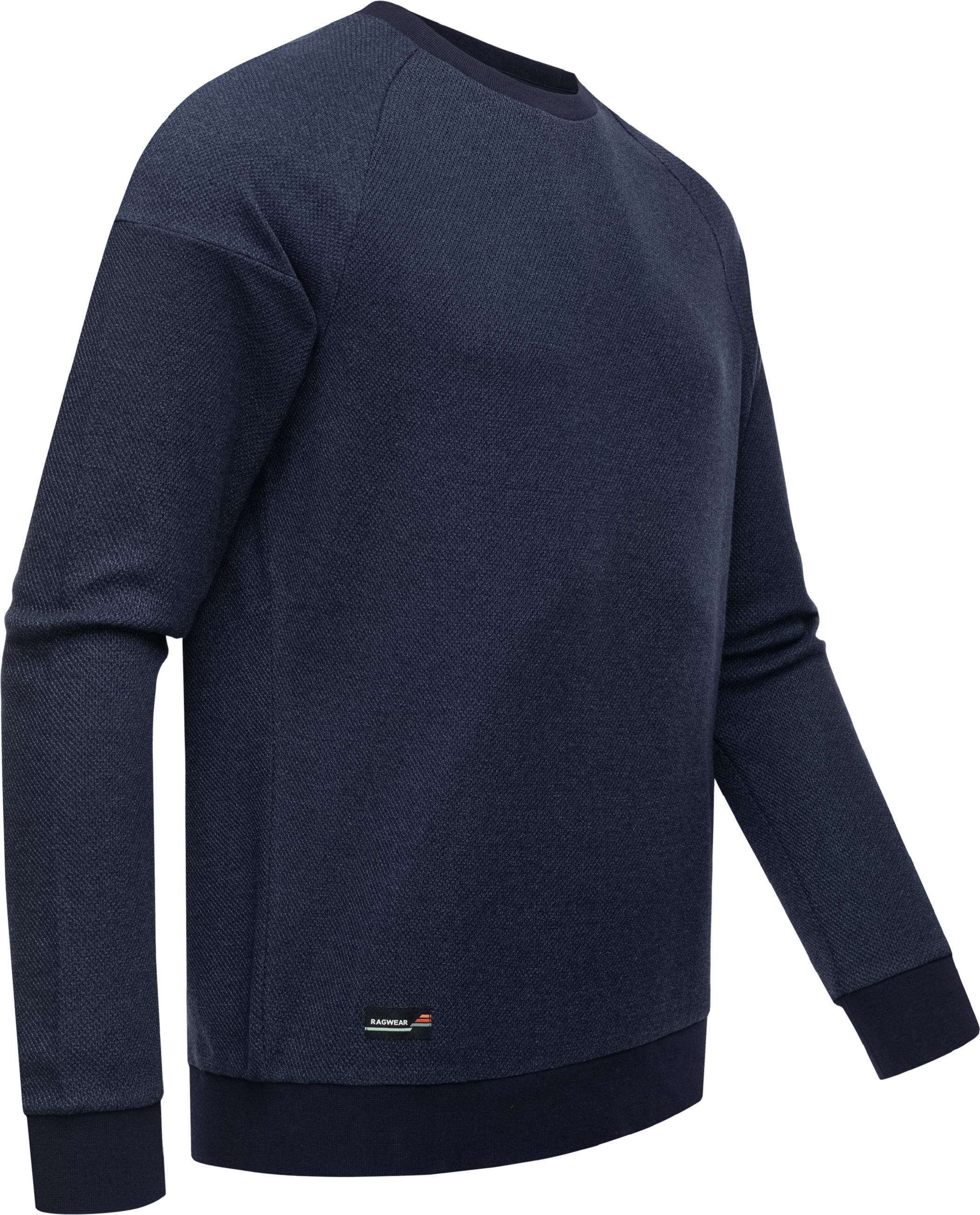 Strukturierter Pullover "Doren" Navy