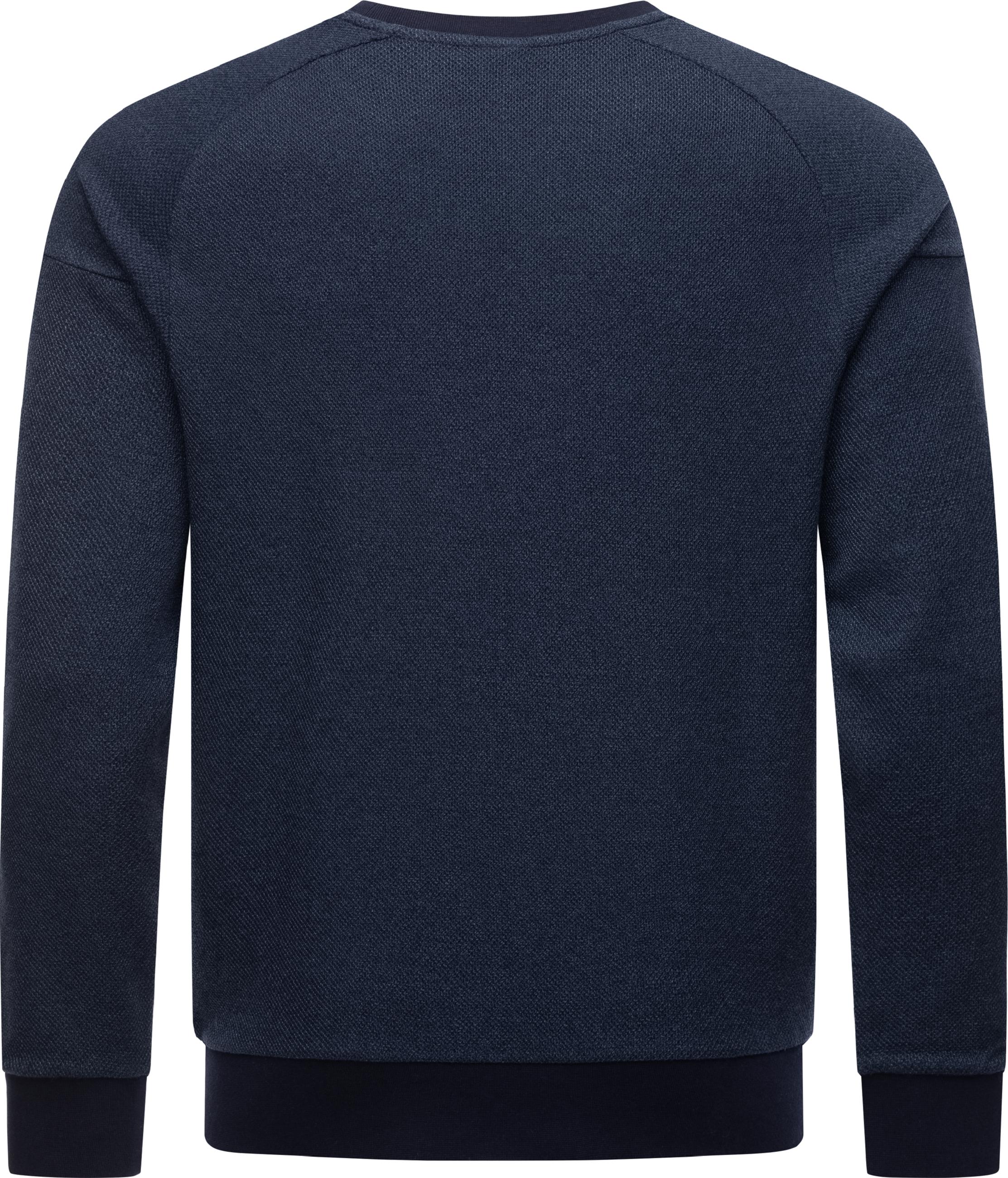 Strukturierter Pullover "Doren" Navy