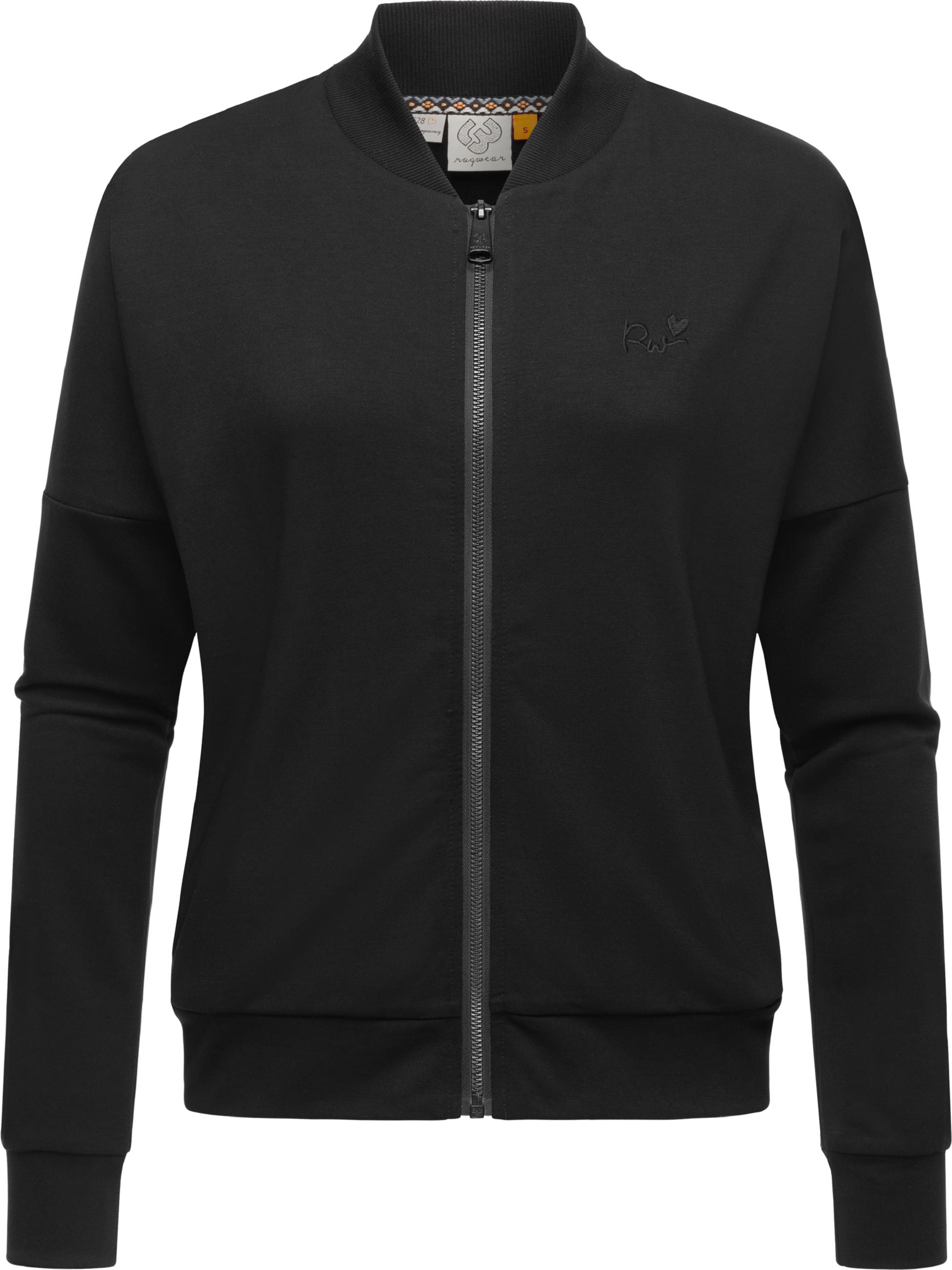 leichte Sweatjacke "Doron" Black