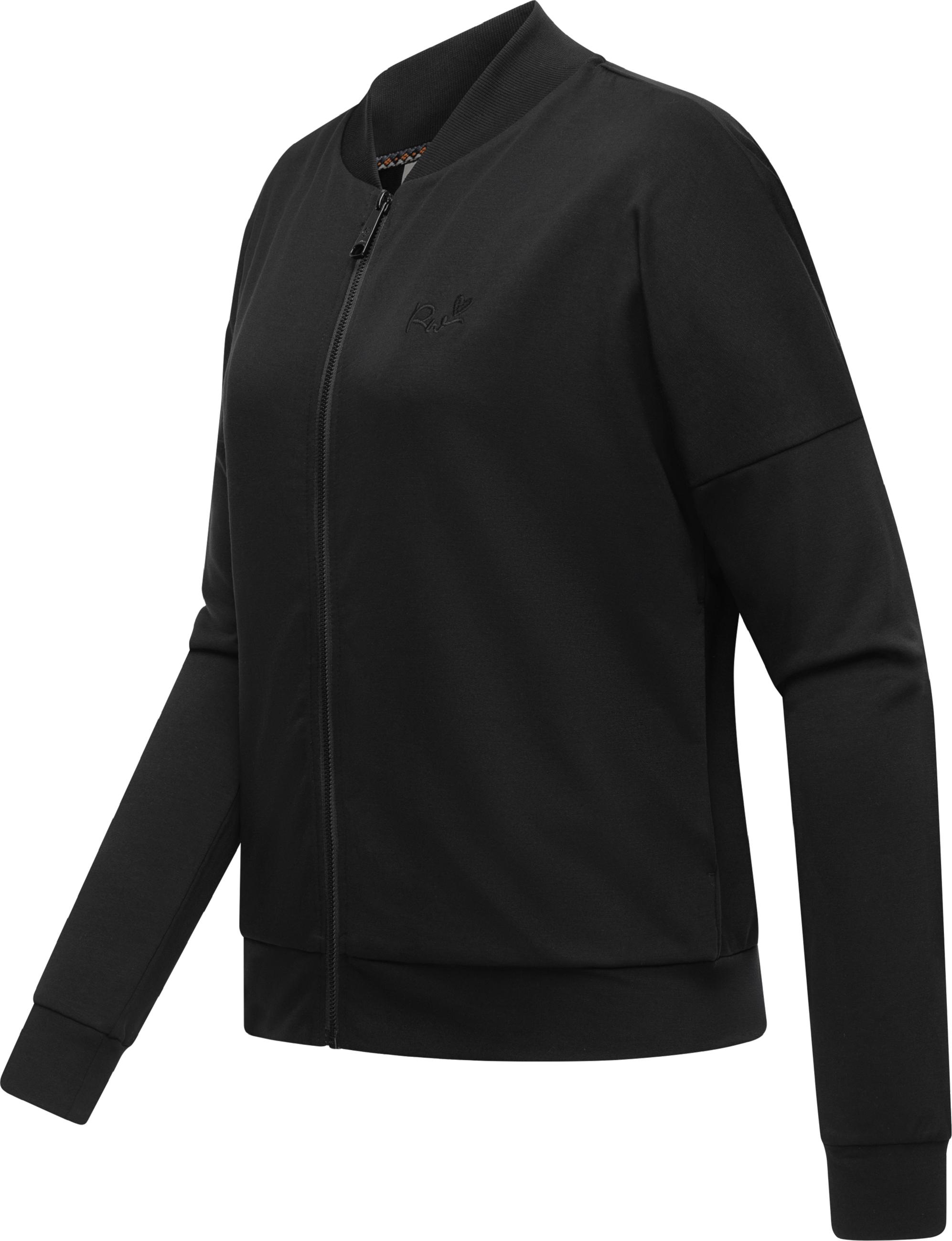 leichte Sweatjacke "Doron" Black